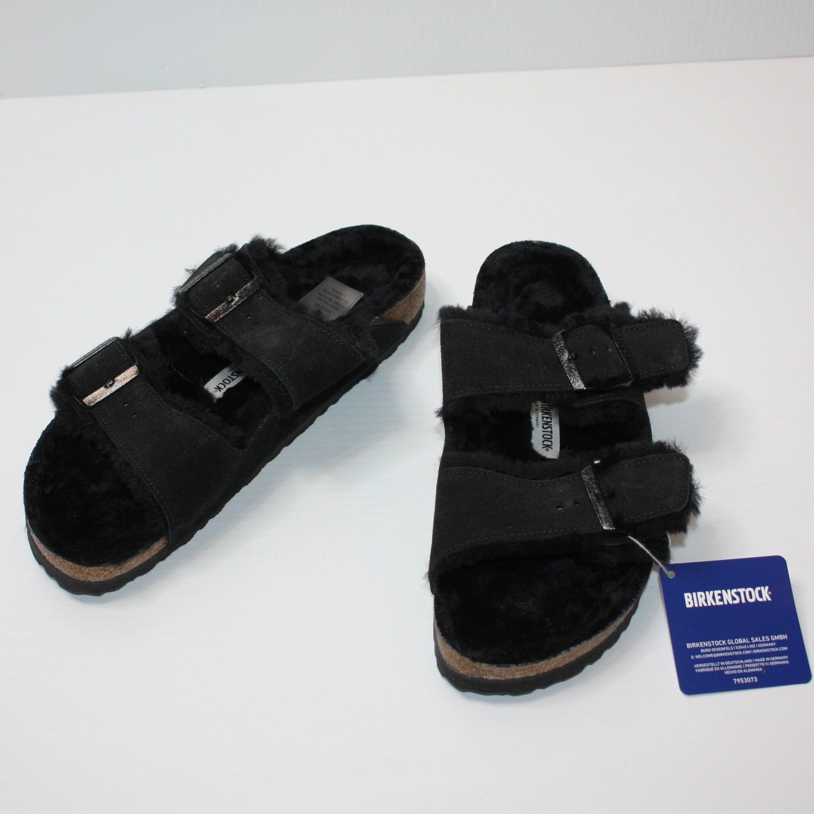 Birkenstock Arizona Genuine Shearling Lined Slide in US 9 MSRP $160 NEW Size US 10 / IT 40 - 5 Thumbnail