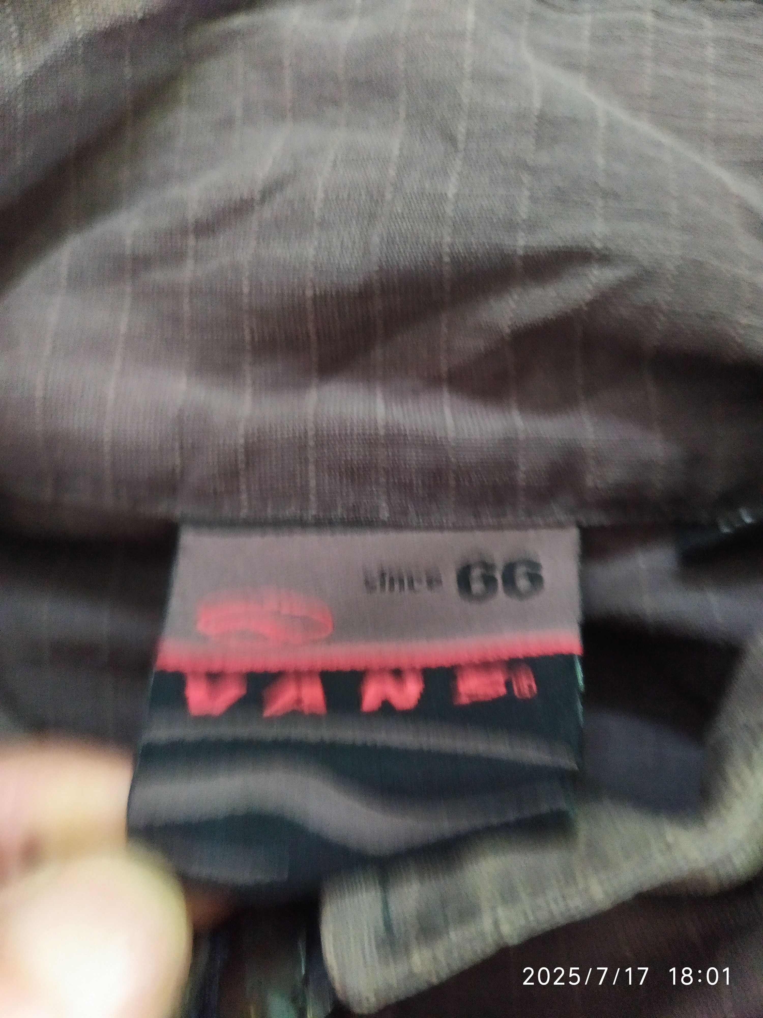 Vans Rare Vans skateboard Linen Faded Black Hoodies jackets Size US M / EU 48-50 / 2 - 6 Thumbnail
