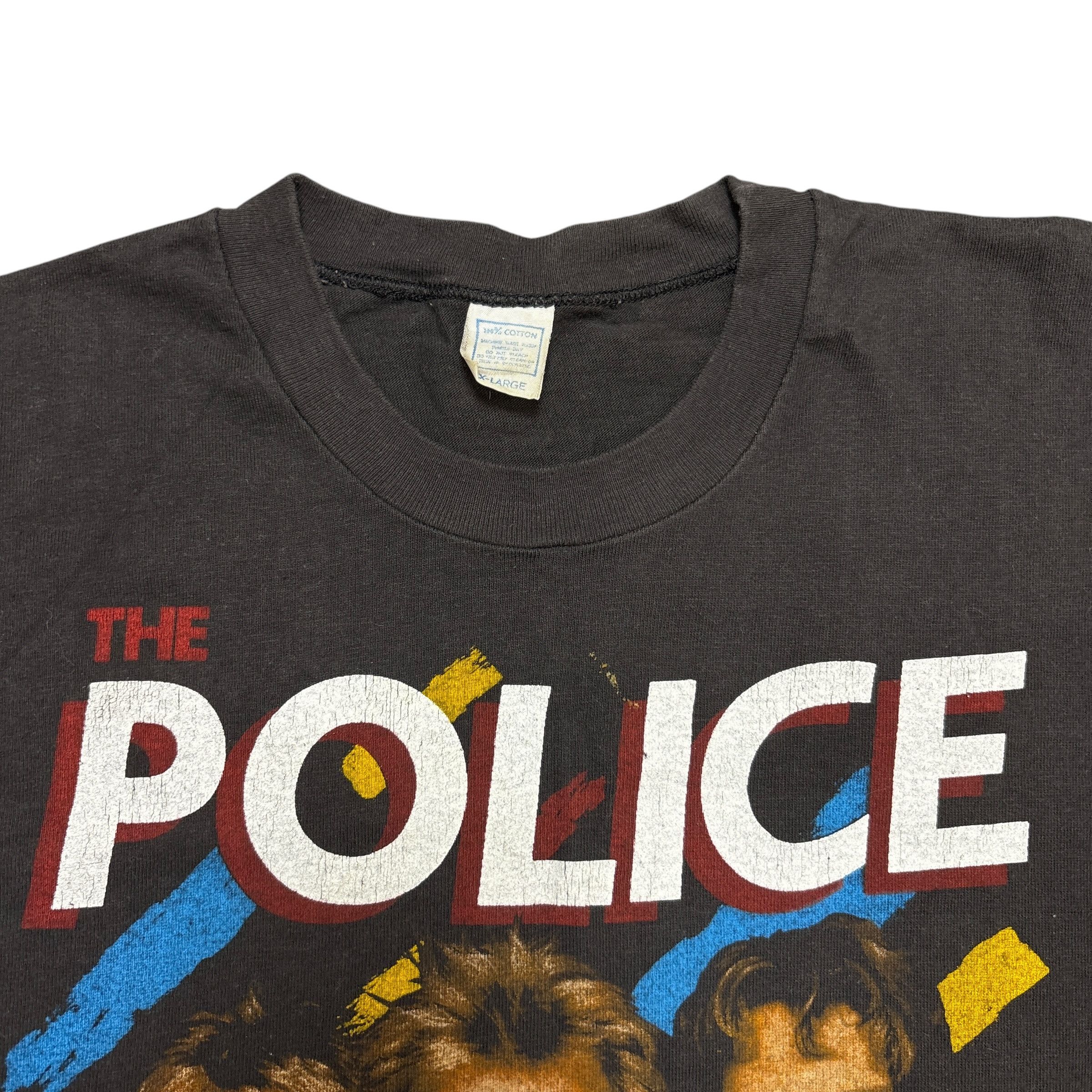 Band Tees Vintage The Police T Shirt 80s Tour Band Tee Single Stitch Size US L / EU 52-54 / 3 - 7 Thumbnail