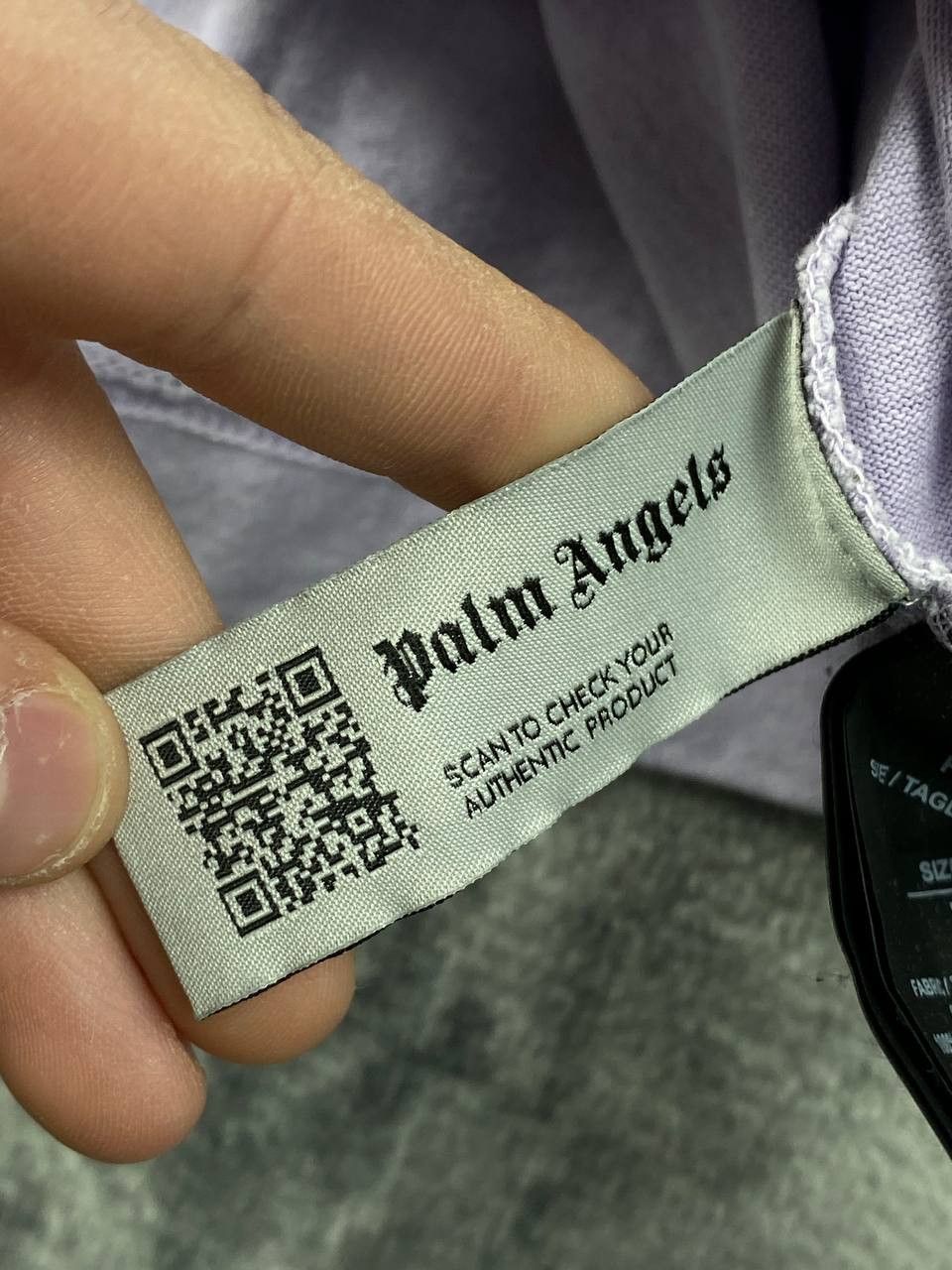 Palm Angels Palm Angels Lilac Big Logo T Shirt Men Size L Size US L / EU 52-54 / 3 - 9 Thumbnail