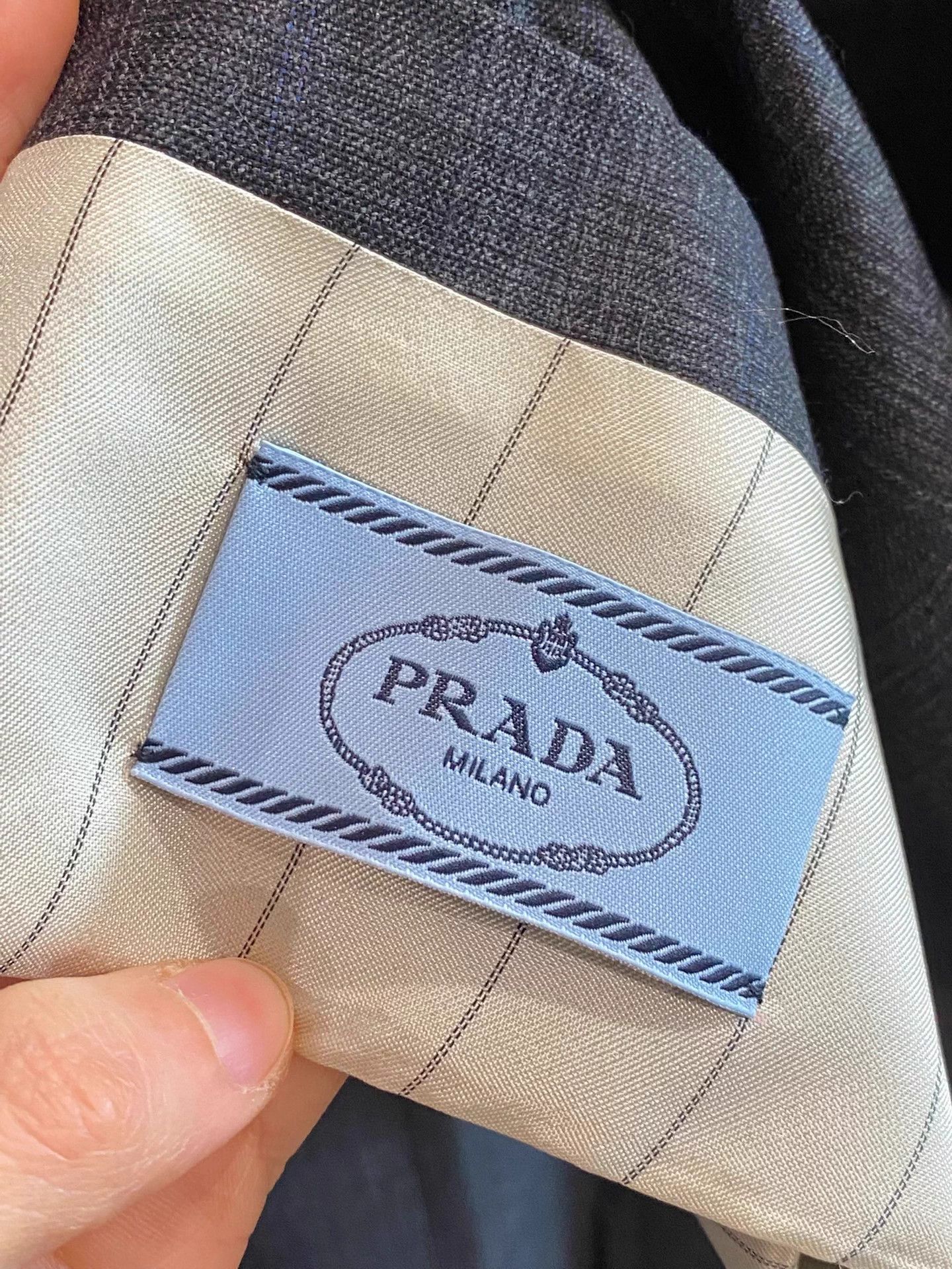 Prada Prada 25ss Wool Unisex 40 Slim Coat Size US XXS / EU 40 - 4 Thumbnail