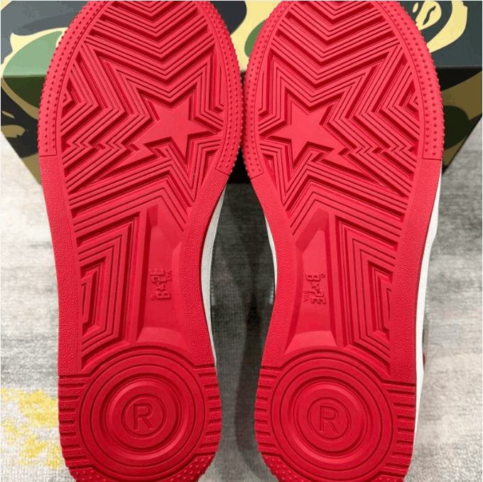 Bape ABATHINGAPE low cut board shoes for men Size US 8 / EU 41 - 7 Thumbnail
