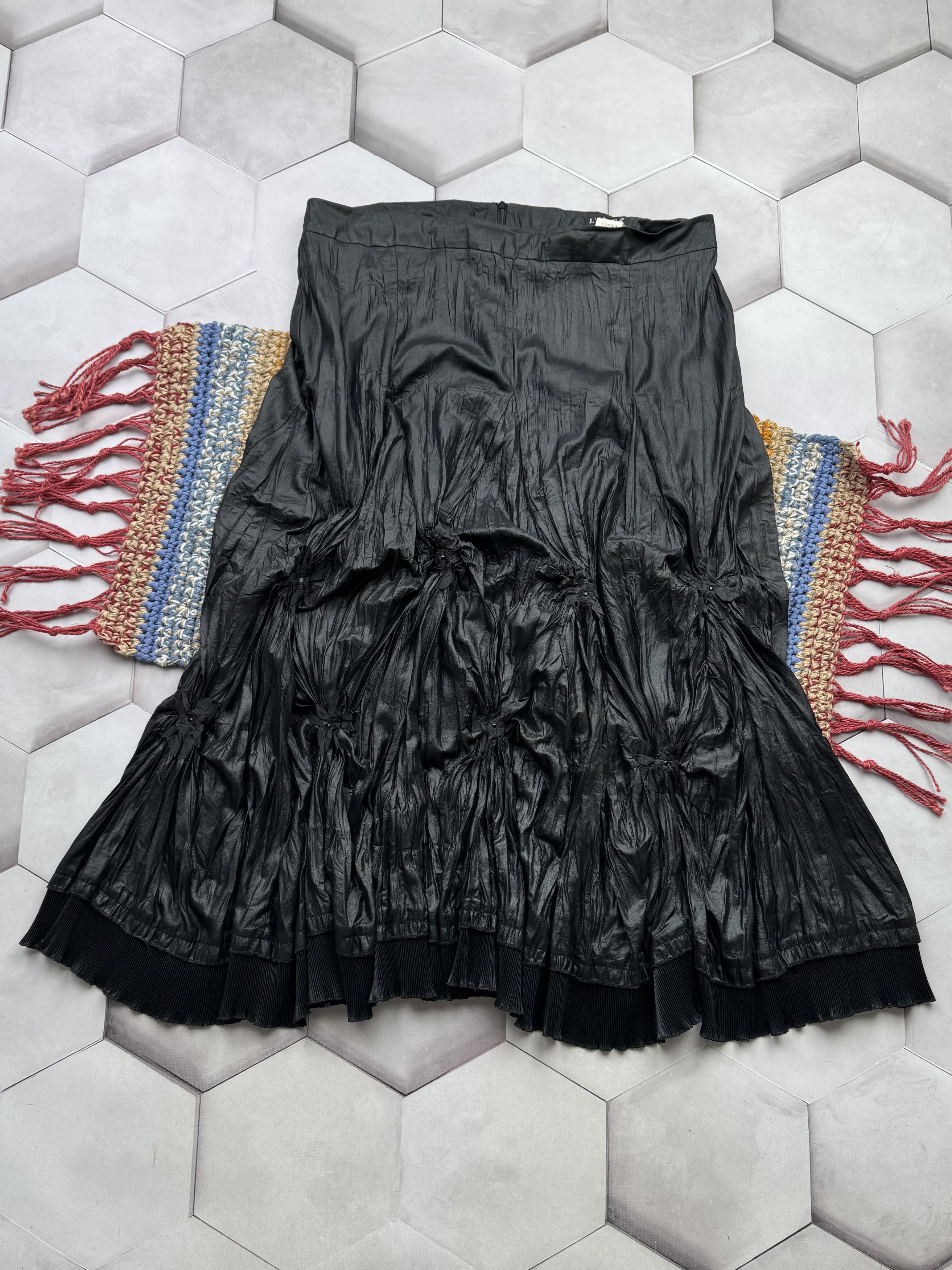 Vintage Vintage Flare Maxi Skirt (E4) Size 34" / US 12 / IT 48 - 1 Thumbnail