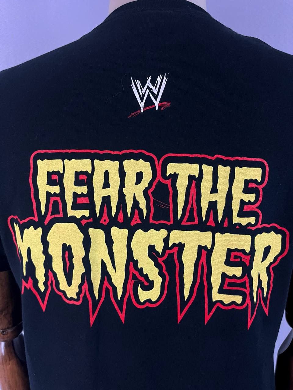 WWE WWE Kane Tee T Shirt Vintage FEAR THE MONSTER Black Size US M / EU 48-50 / 2 - 11 Thumbnail