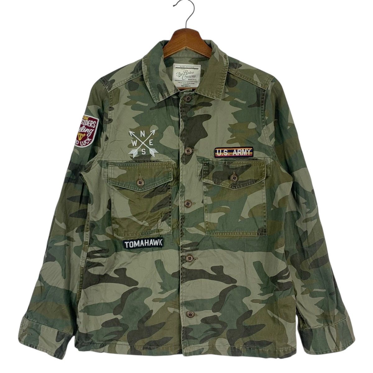 Japanese Brand × Vintage Vintage The Rodeo Crowns Women Military Jacket Size S / US 4 / IT 40 - 1 Thumbnail