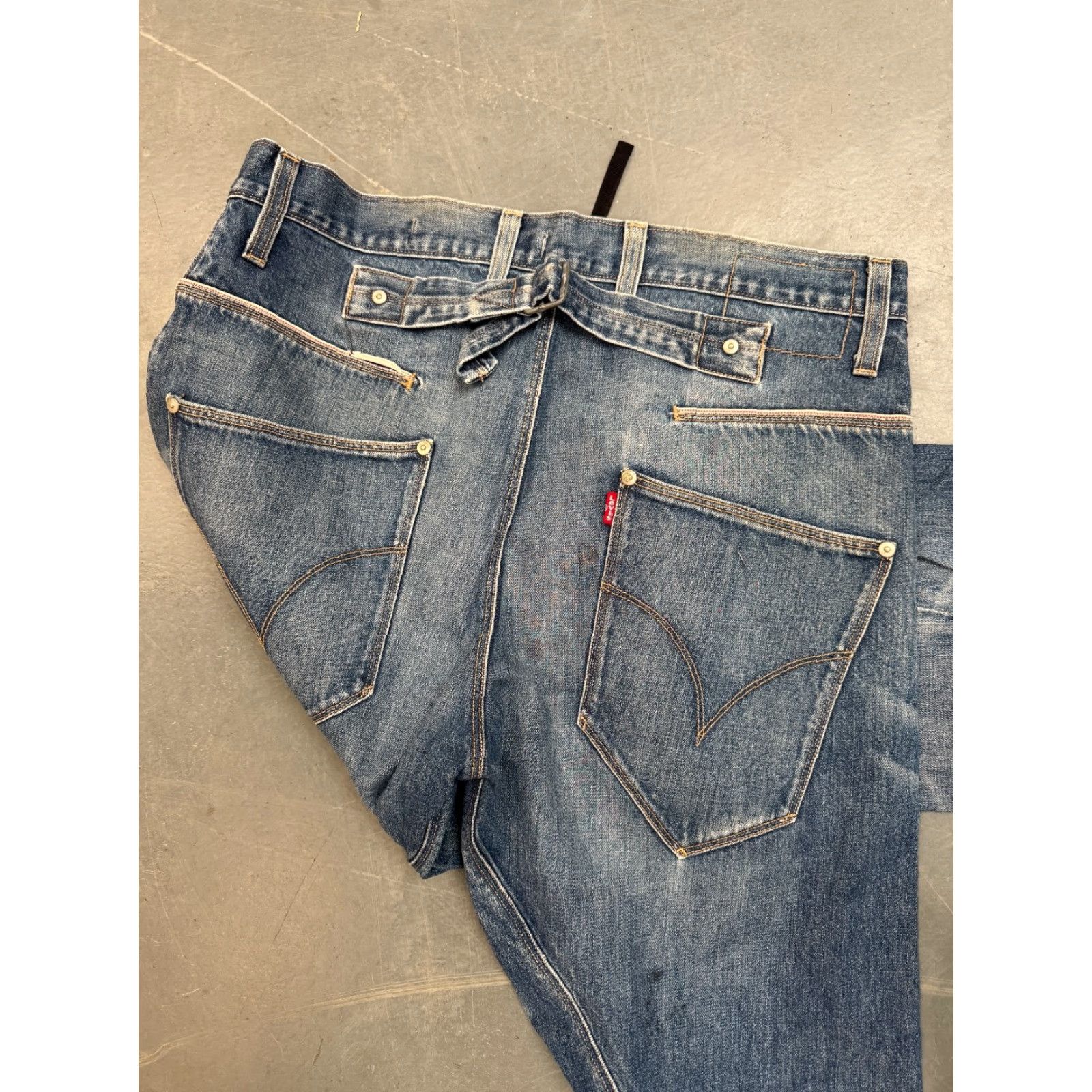 Levi's **Vintage Levi's Twisted Engineered Jeans - Blue - M 31 W 32 90s** User: **Vintage Levi's Twisted Engineered Jeans - Blue - Adult 31 W 32 90s** Size US 31 - 4 Thumbnail