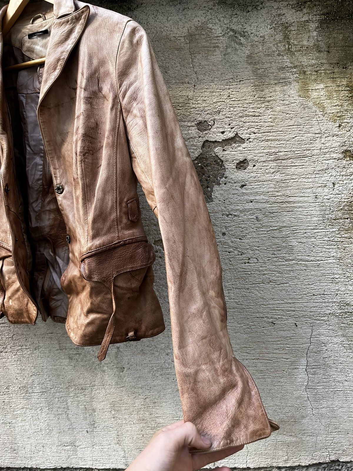 Other un solomondo effect „mestizo“ leather jacket Size M / US 6-8 / IT 42-44 - 3 Thumbnail