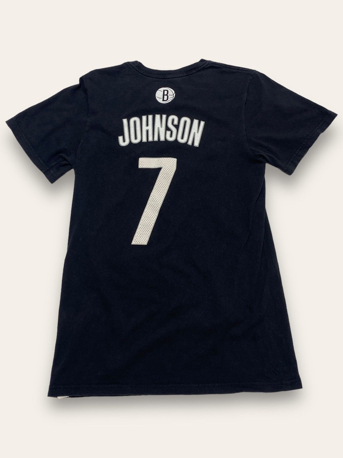 Adidas Vintage ADIDAS BROOKLYN JOHNSON Black Faded Tee Size US S / EU 44-46 / 1 - 5 Thumbnail