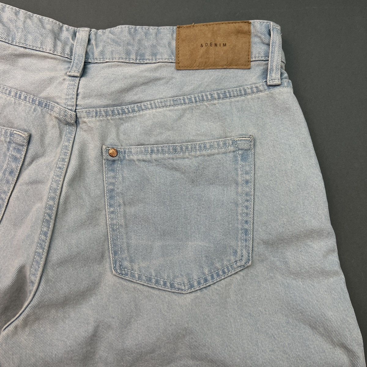 Designer Wide Leg Baggy Jeans Size US 31 - 5 Thumbnail
