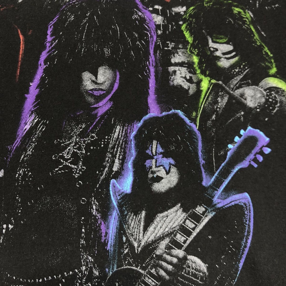 Band Tees × KISS × Vintage Vintage KISS Tour T-shirt Band Rock Y2K 00s 90s Graphic Size US XL / EU 56 / 4 - 5 Thumbnail