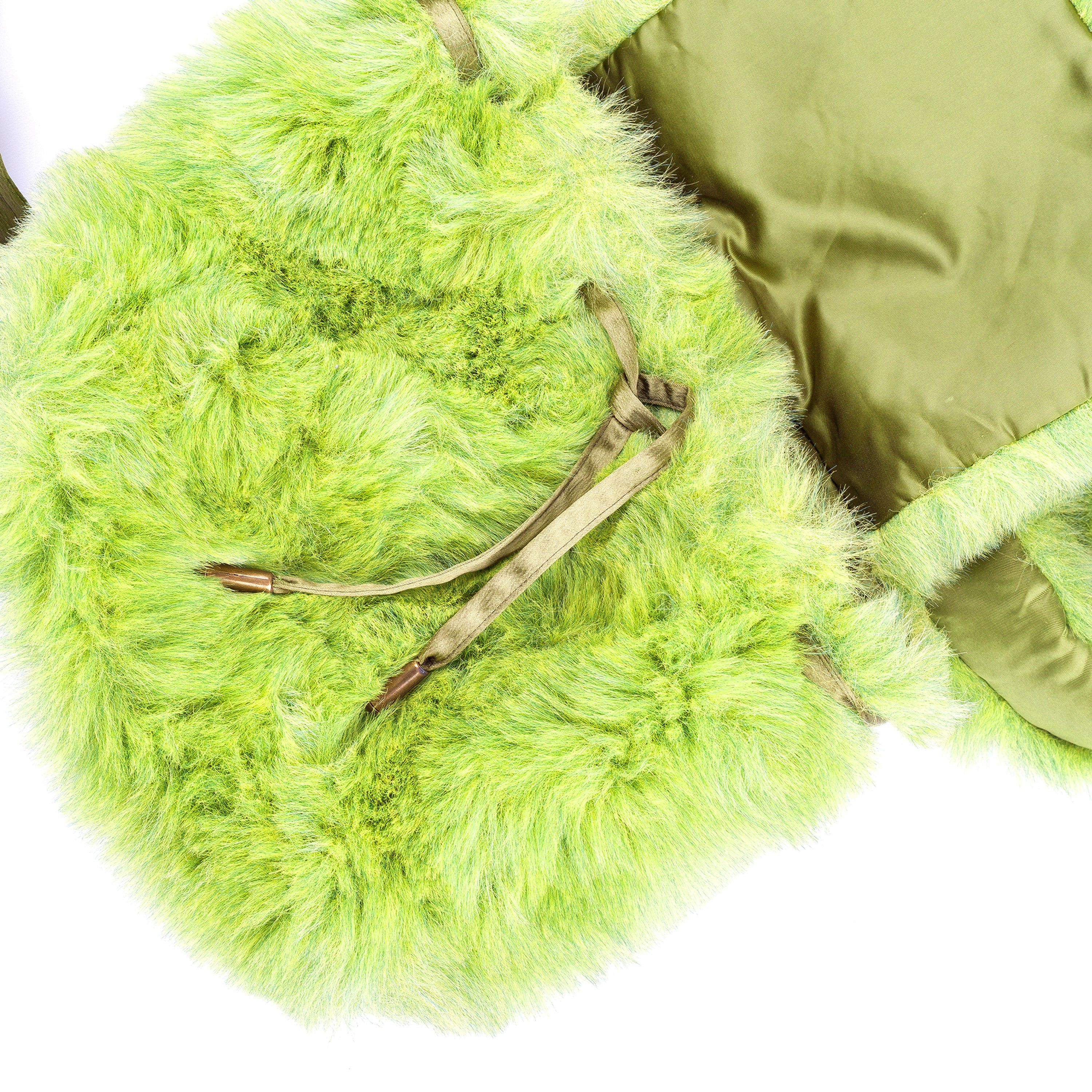 Kenzo Kenzo Jungle Vintage Green Fur Backpack / Bag Size ONE SIZE - 7 Thumbnail