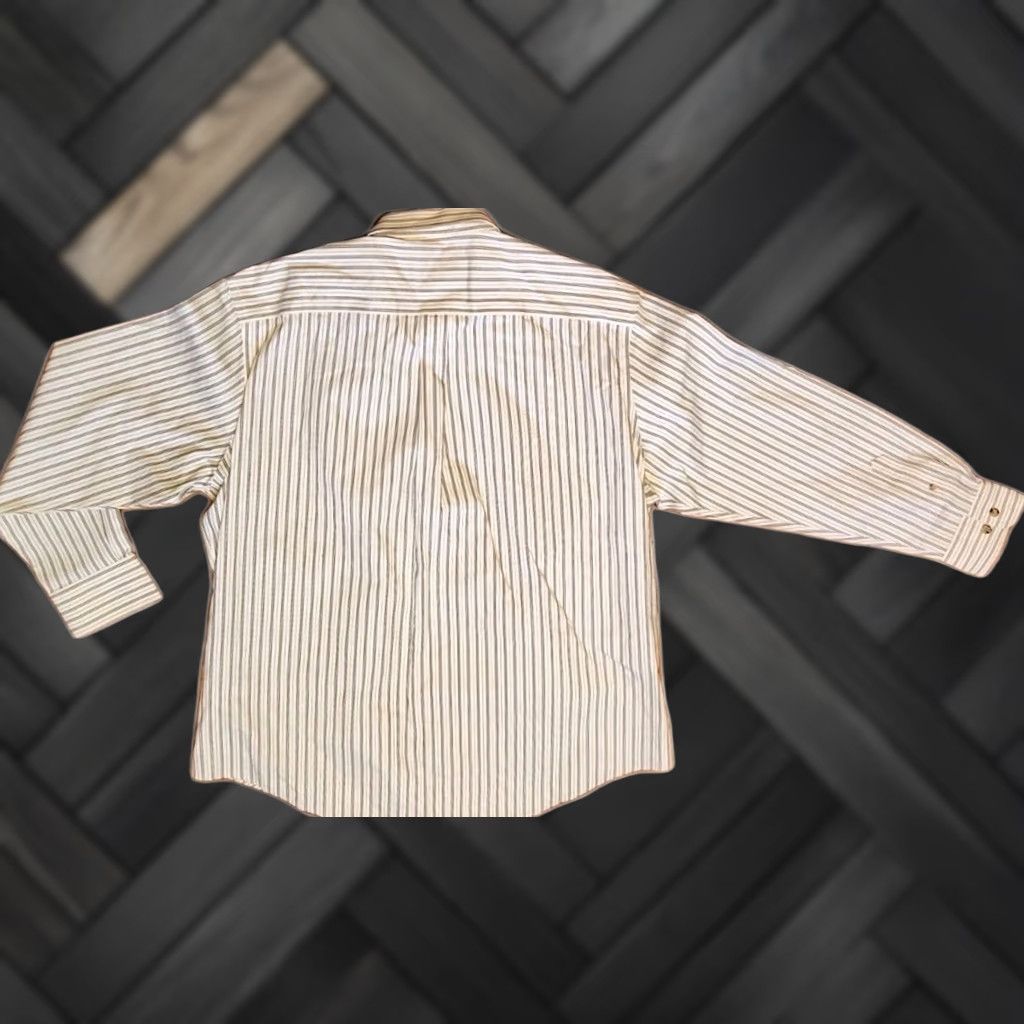 Vintage CABELA’S Outfitter Series Shirt Men’s XL 100% Cotton Button Down Striped Vintage Size US XL / EU 56 / 4 - 1 Thumbnail