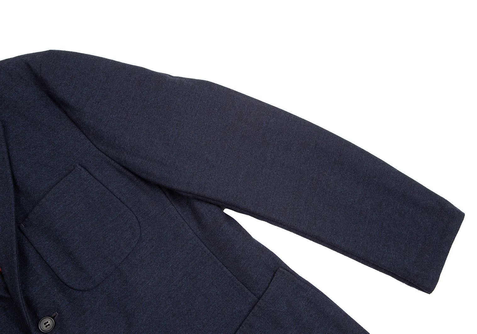 Issey Miyake Wool Double-Faced Patch Pocket Jacket in Navy Size US XL / EU 56 / 4 - 6 Thumbnail