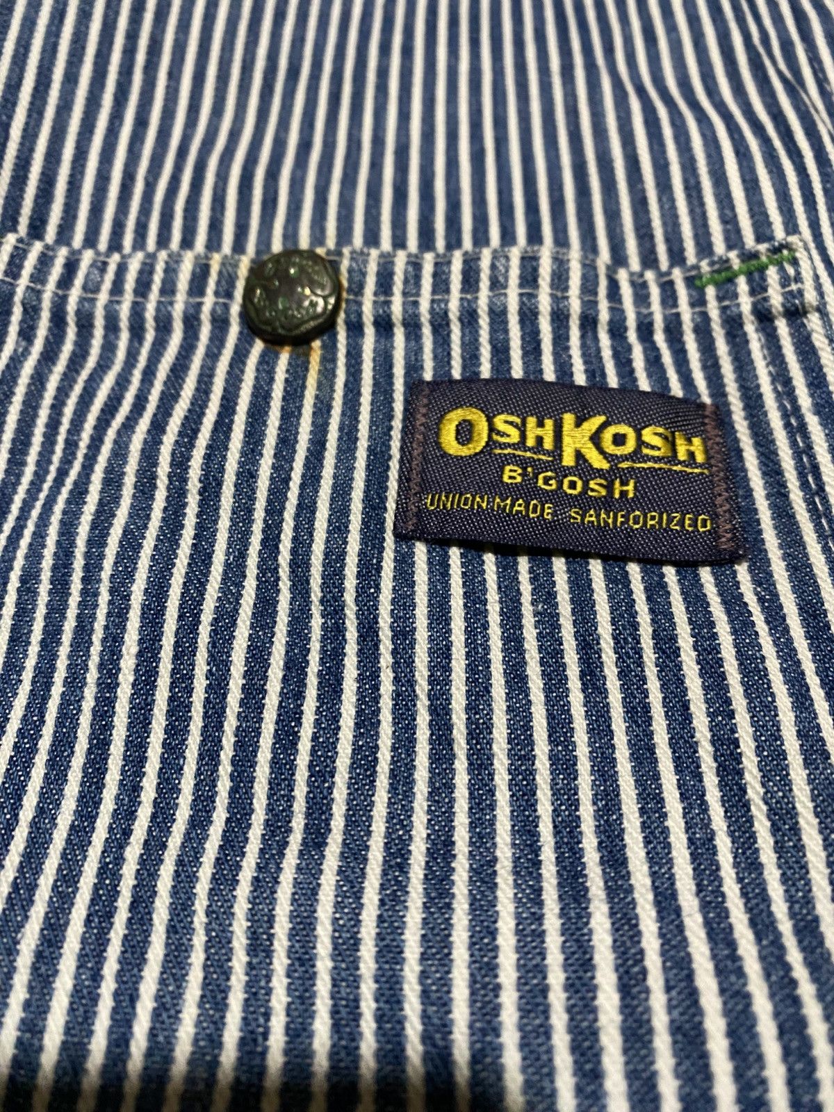 Oshkosh Oshkosh B’gosh Railway Stripes Hickory Workwear Jacket Size US XL / EU 56 / 4 - 9 Thumbnail