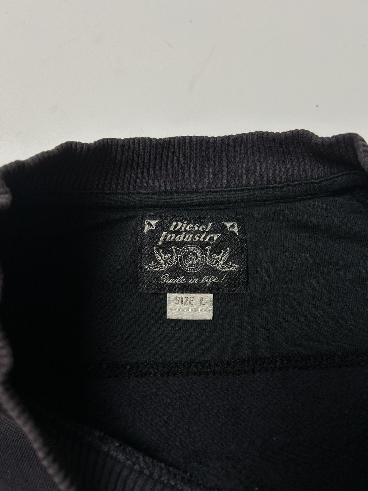 Diesel × Diesel Black Gold DIESEL INDUSTRY LONG SLEEVE SWEATS Size US L / EU 52-54 / 3 - 5 Thumbnail