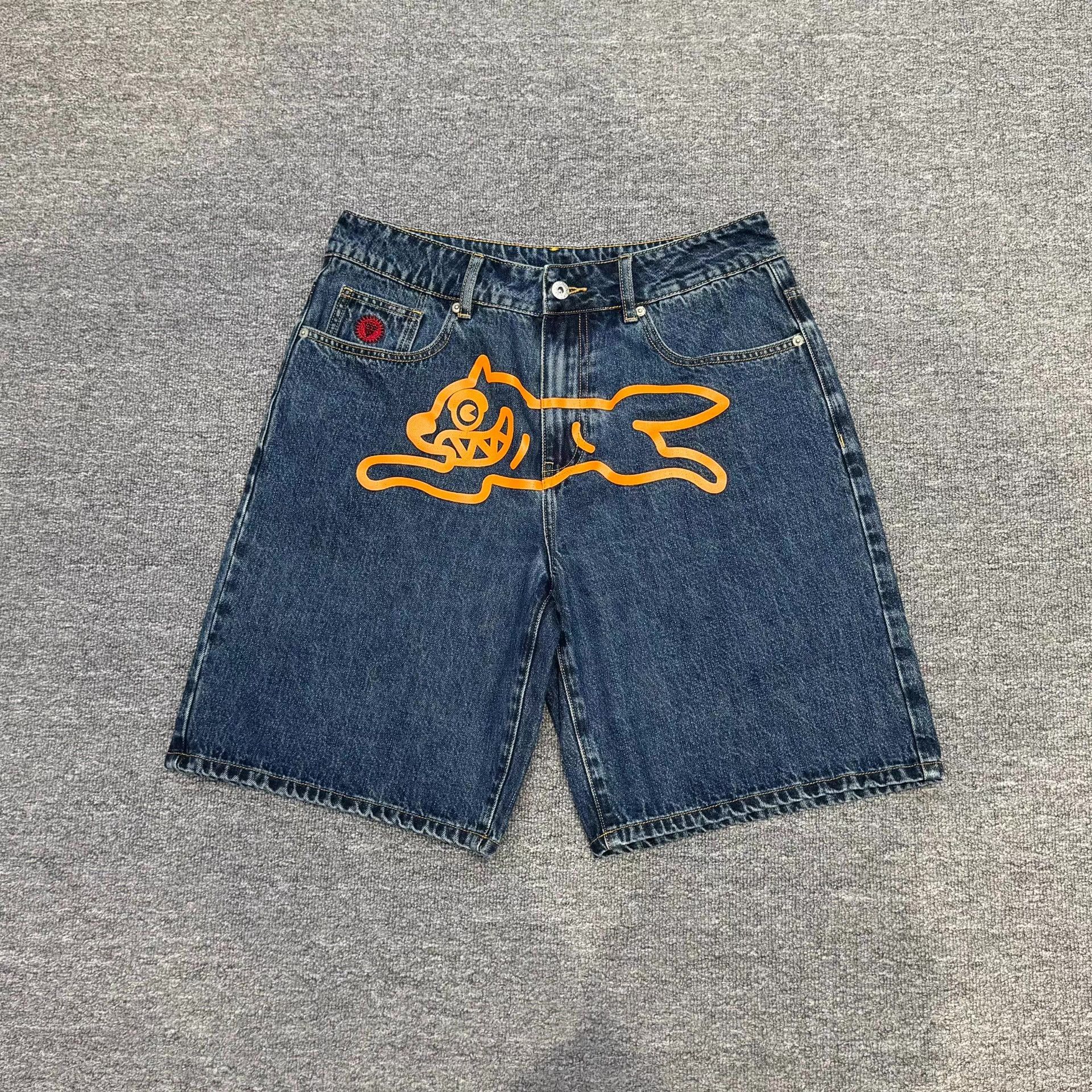 Billionaire Boys Club BBC Flying Dog Denim Shorts Q5 Size US 34 / EU 50 - 1 Thumbnail