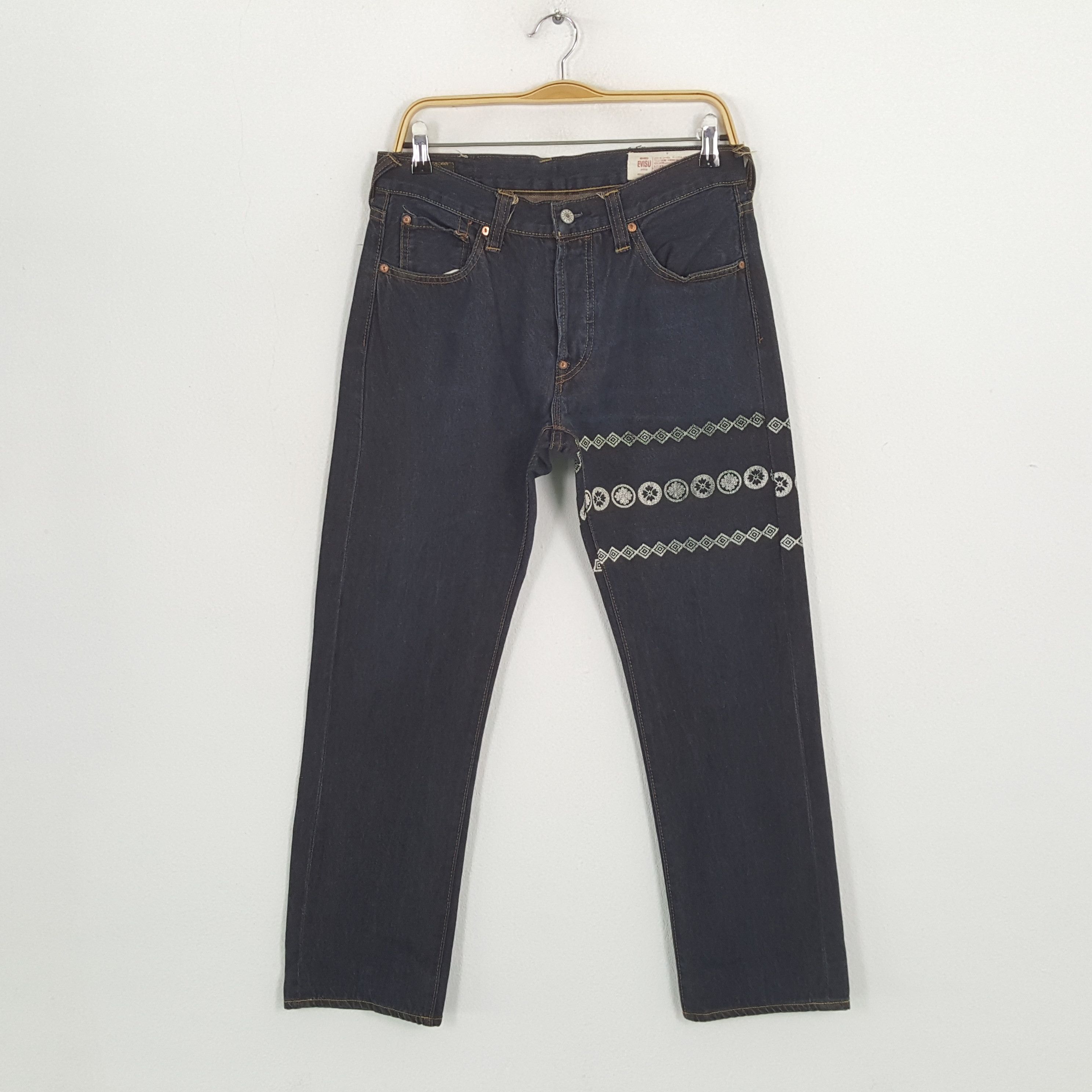 Evisu × Japanese Brand × Vintage Vintage EVISU Japanese Brand Daicock Custom Style Jeans Size US 30 / EU 46 - 4 Thumbnail