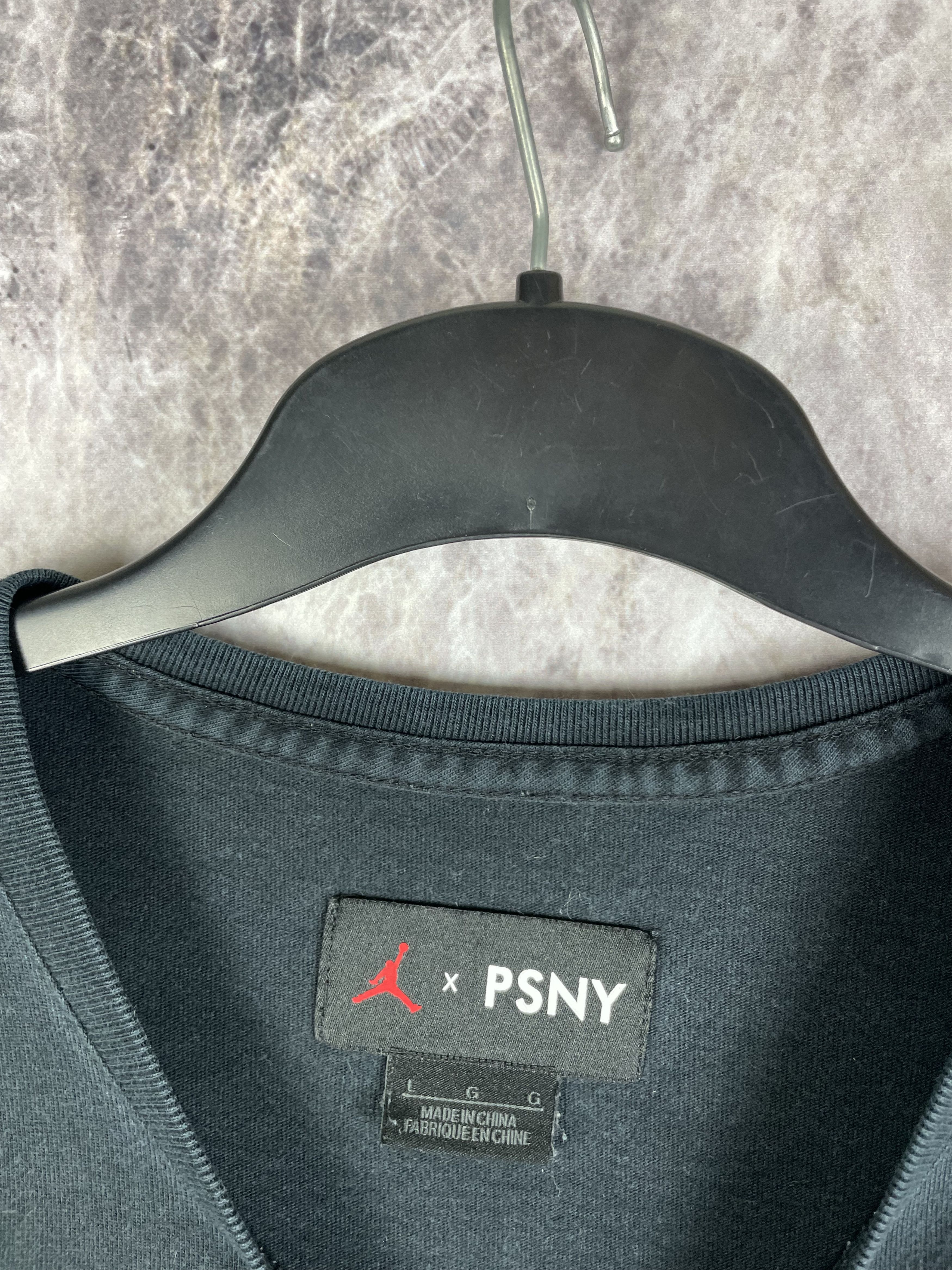 Jordan Brand Nike Jordan X PSNY SS Tee Black Size US L / EU 52-54 / 3 - 4 Thumbnail