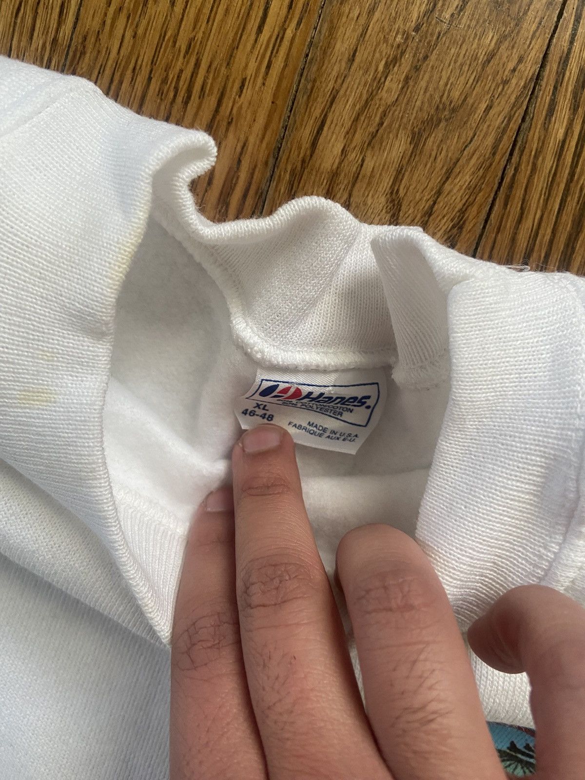 Hanes Vintage desert storm crewneck Size US XL / EU 56 / 4 - 5 Thumbnail