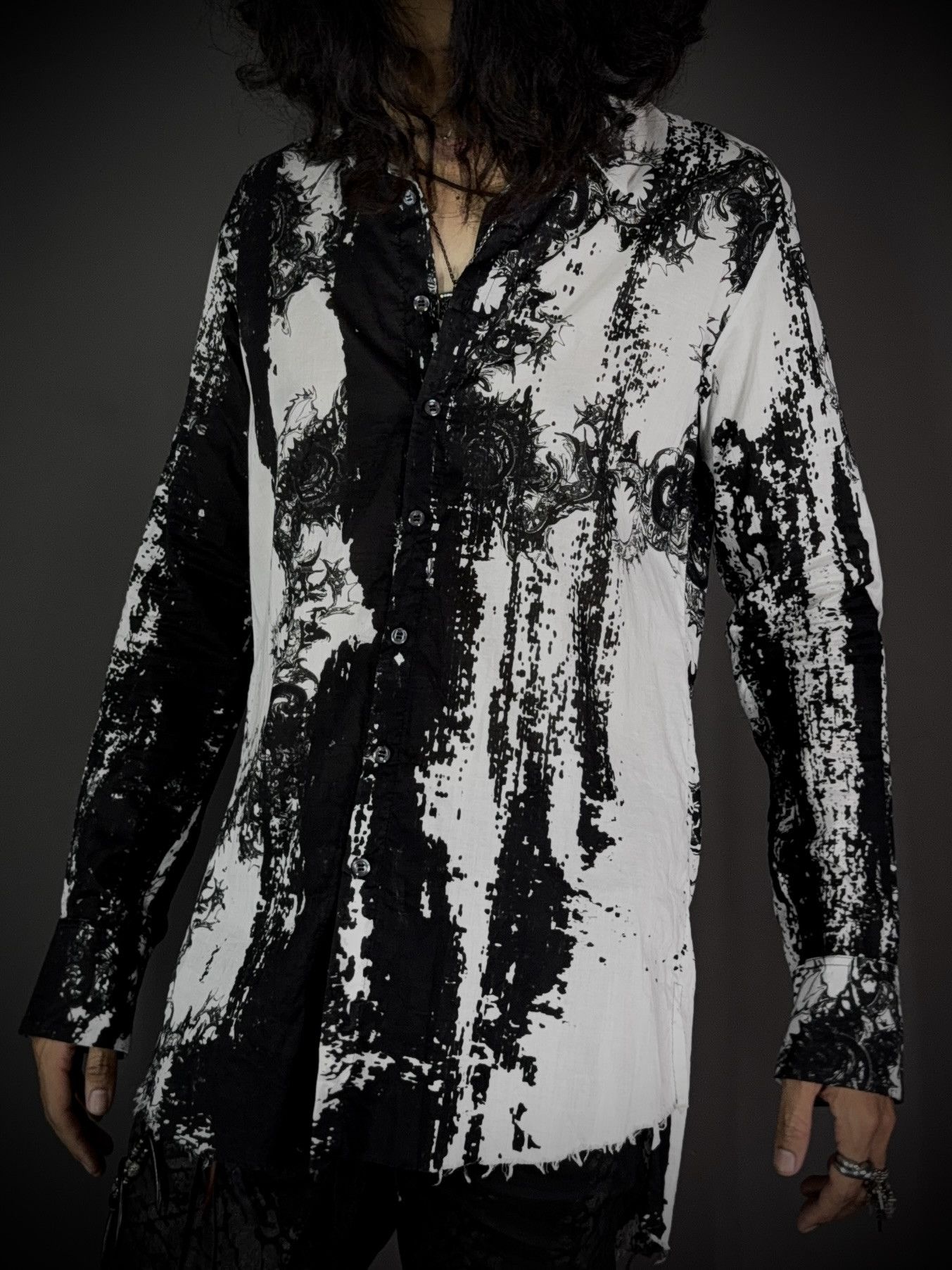 KMRii KMRii Magnolia Sputnik Long Shirt Size US M / EU 48-50 / 2 - 1 Thumbnail