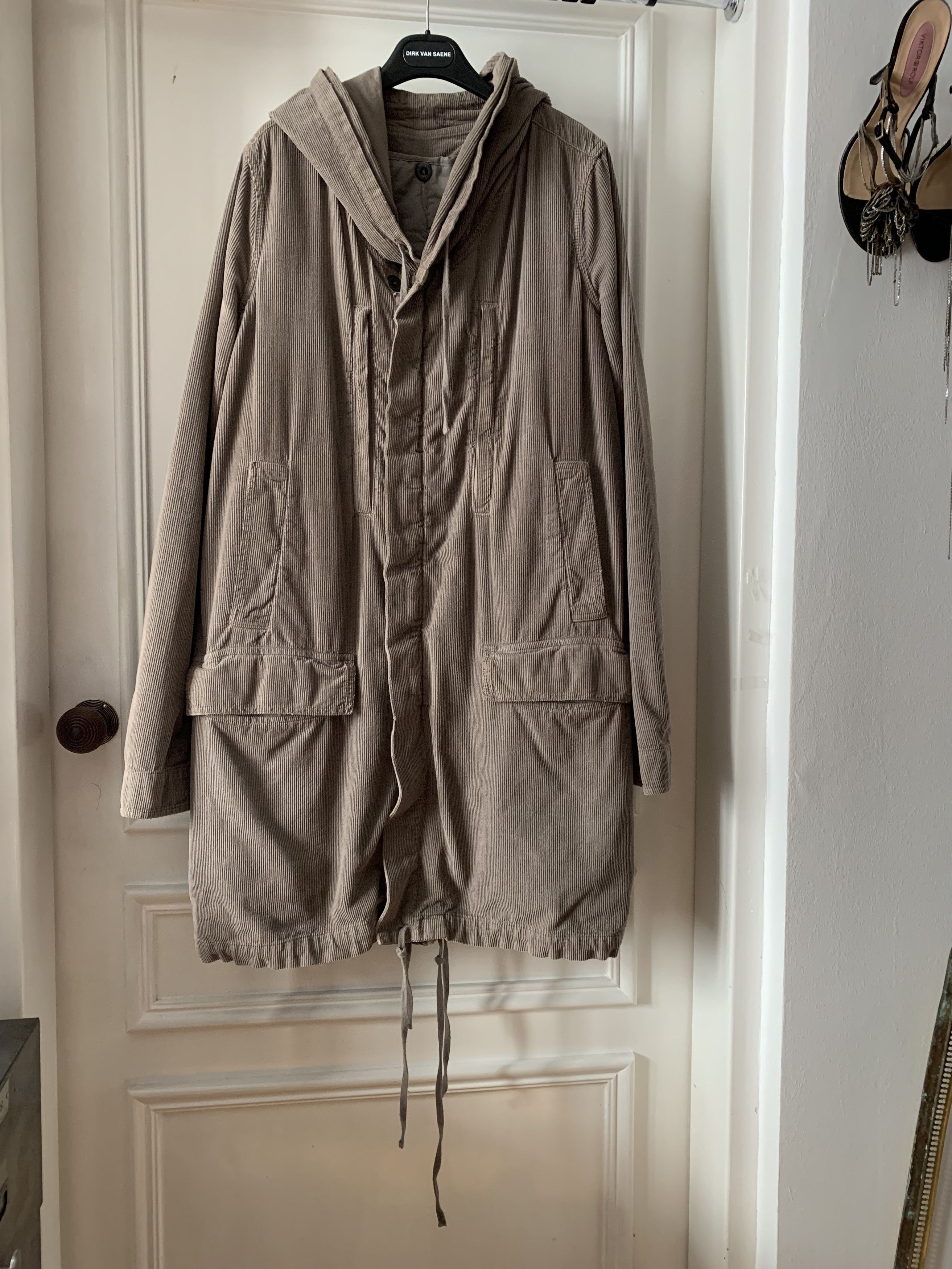Rick Owens Rick Owens Drkshdw PARKA-NEW CONDITION SIZE-S Size US S / EU 44-46 / 1 - 9 Thumbnail