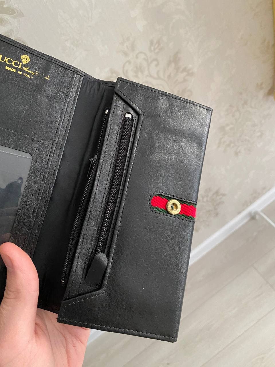 Gucci Gucci wallet vintage 80s leather Size ONE SIZE - 5 Thumbnail