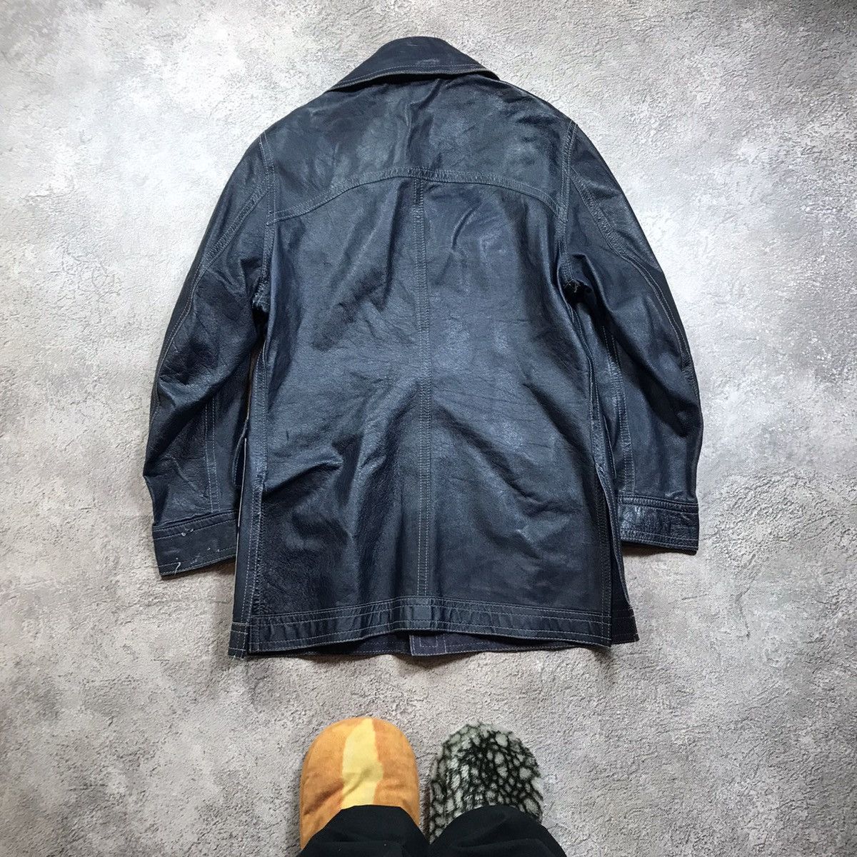 Vintage Vintage 90s Oversized Workwear Chore Coat Streetwear Logo L Size L / US 10 / IT 46 - 6 Thumbnail