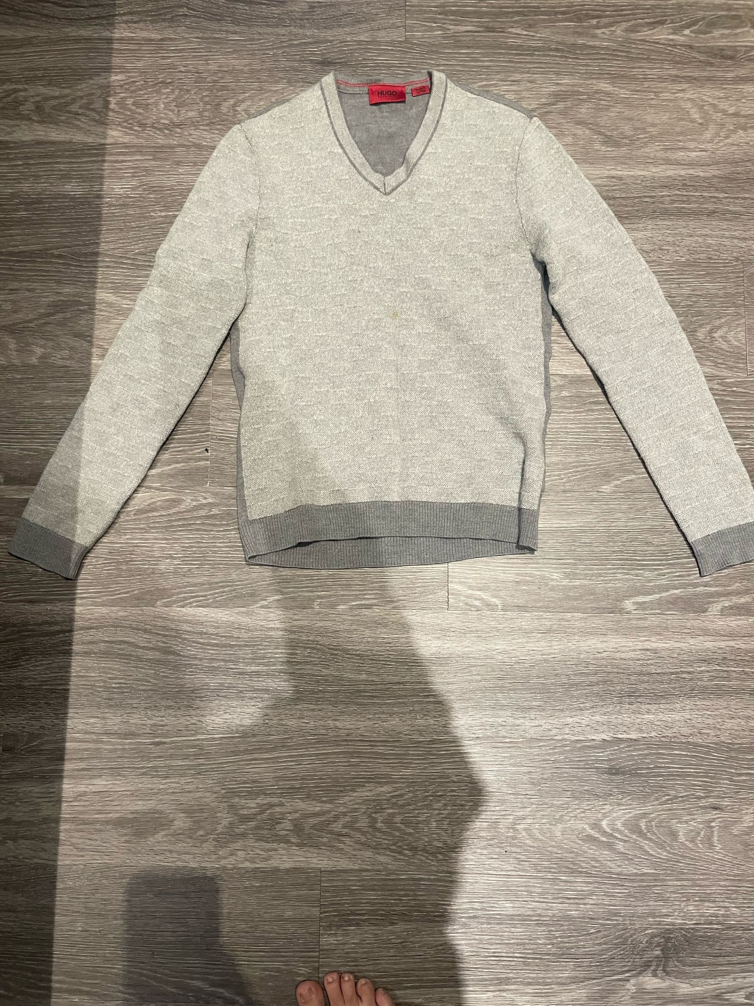 Hugo Boss Hugo Boss Grey Sweater - Size S Size US S / EU 44-46 / 1 - 1 Thumbnail
