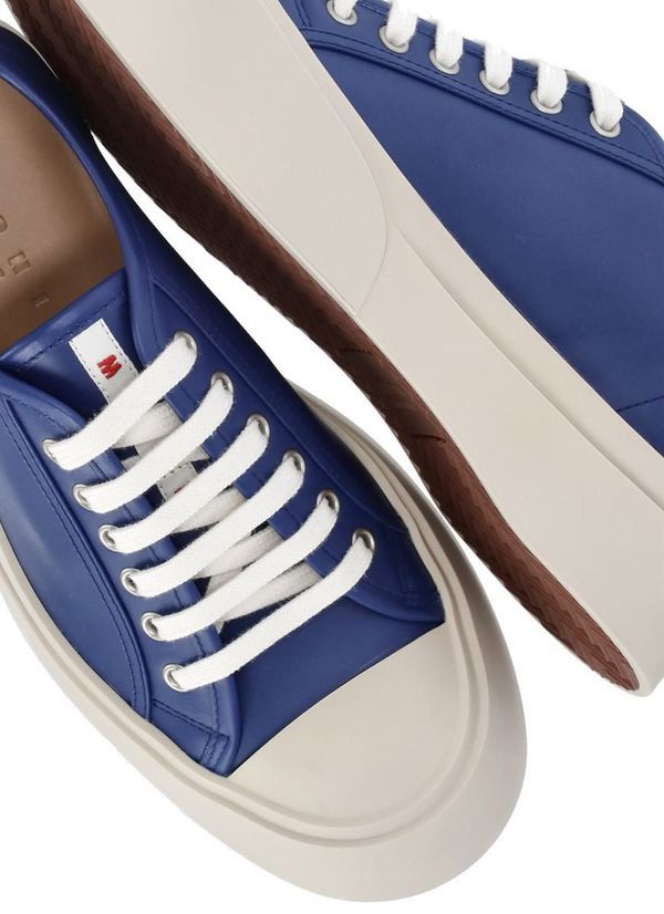 Marni o1y1125 Low-Top Sneakers in Blue Size US 8 / IT 38 - 4 Thumbnail