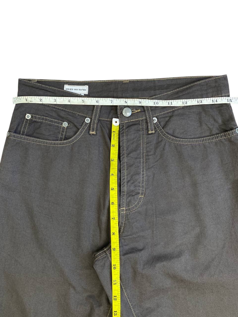 Dries Van Noten Dries Van Norton Regular Fit Cotton Pants Size US 30 / EU 46 - 2 Thumbnail
