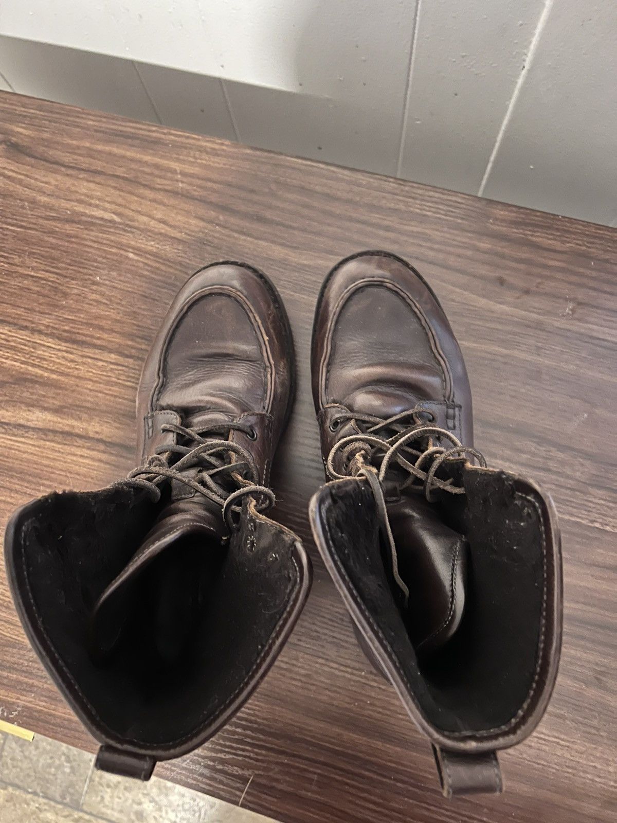 Bottega Veneta Vintage Bottega Hiking Boots Size US 12 / EU 45 - 5 Thumbnail