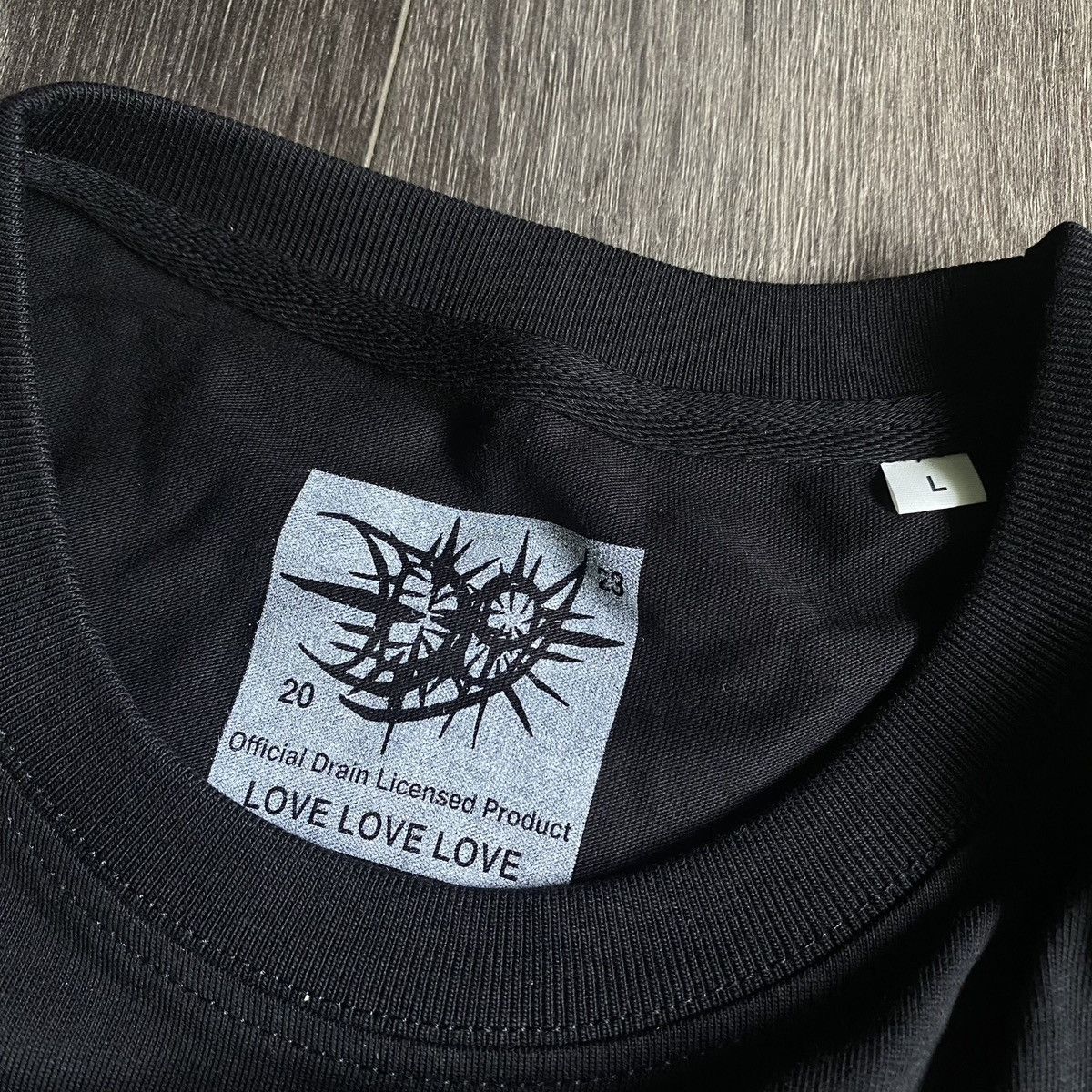 Drain Gang × Sad Boys Bladee Drain Gang Legalize Drain Poland Tour Logo Tee Shirt Size US L / EU 52-54 / 3 - 5 Thumbnail