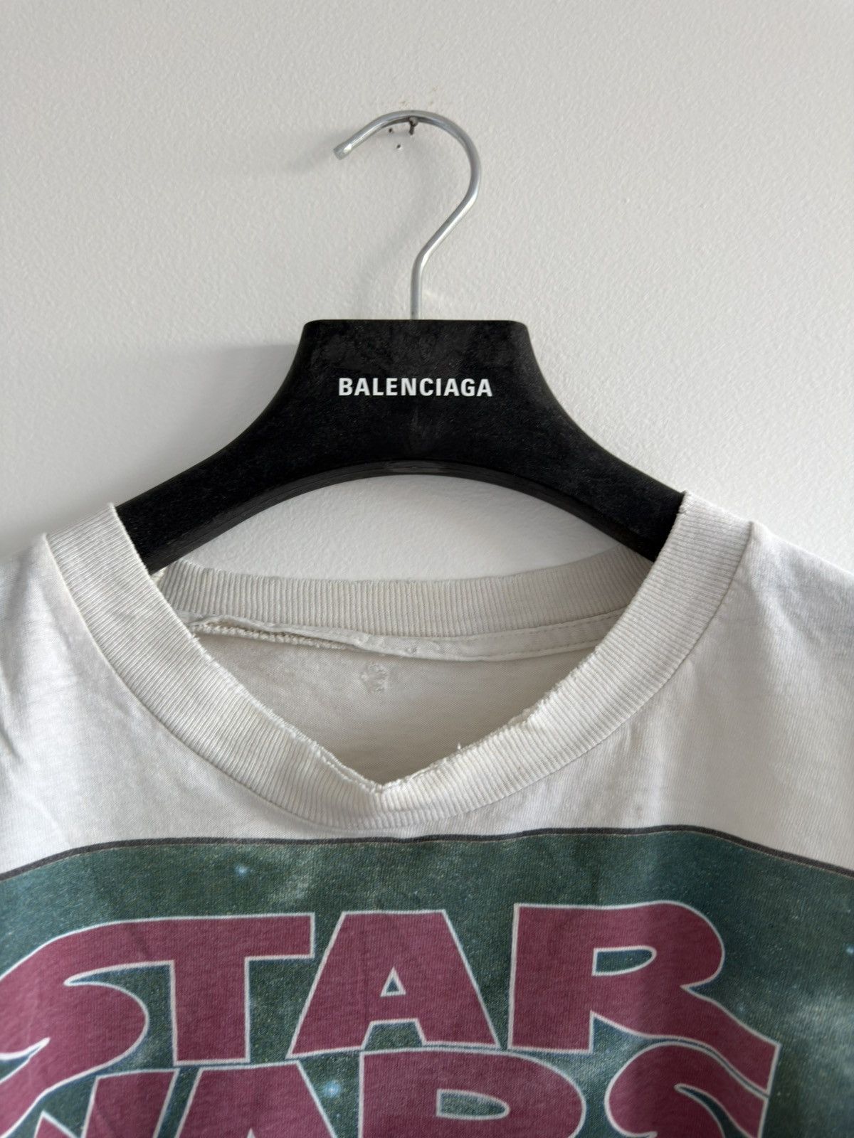 Star Wars *RARE* 1995 STAR WARS A NEW HOPE SKYWALKER VINTAGE JEDI TEE Size US XL / EU 56 / 4 - 5 Thumbnail
