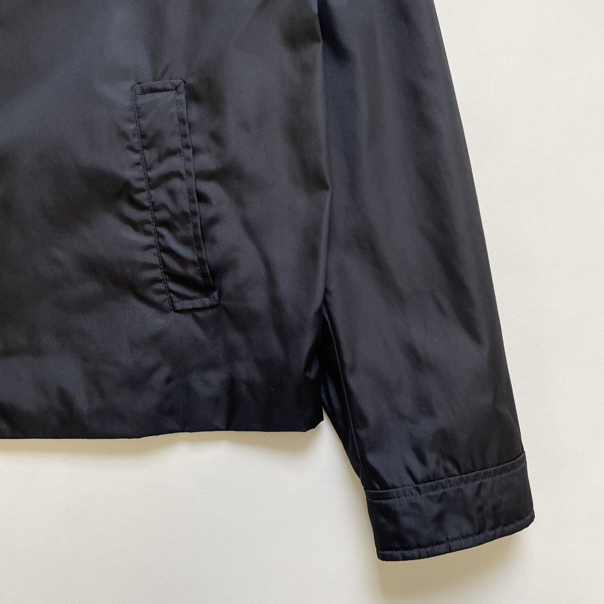 Prada Early 2000s Cropped Nylon Work Jacket Size US M / EU 48-50 / 2 - 10 Thumbnail