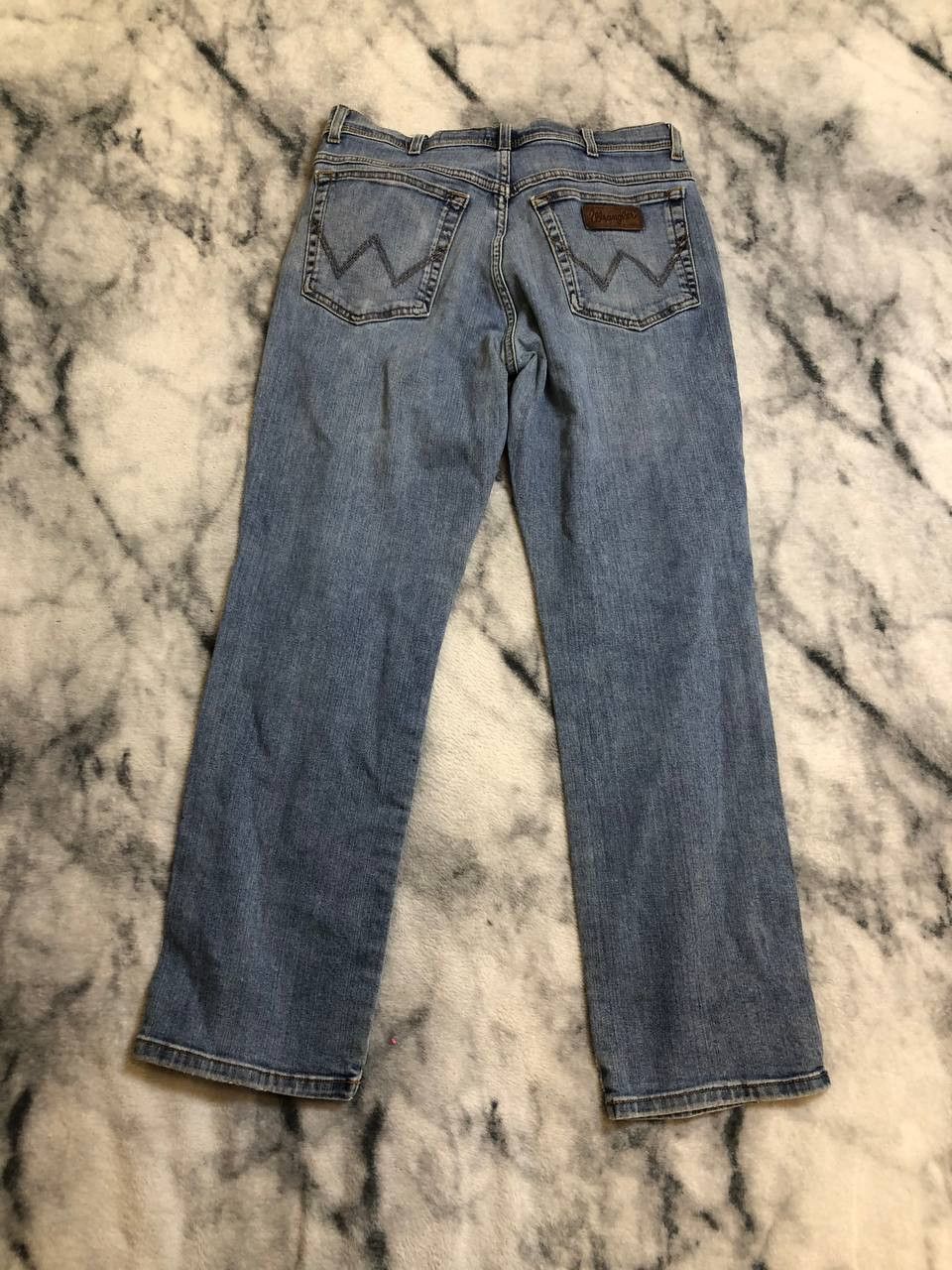 Wrangler Wrangler jeans blue Distressed Size US 34 / EU 50 - 5 Thumbnail