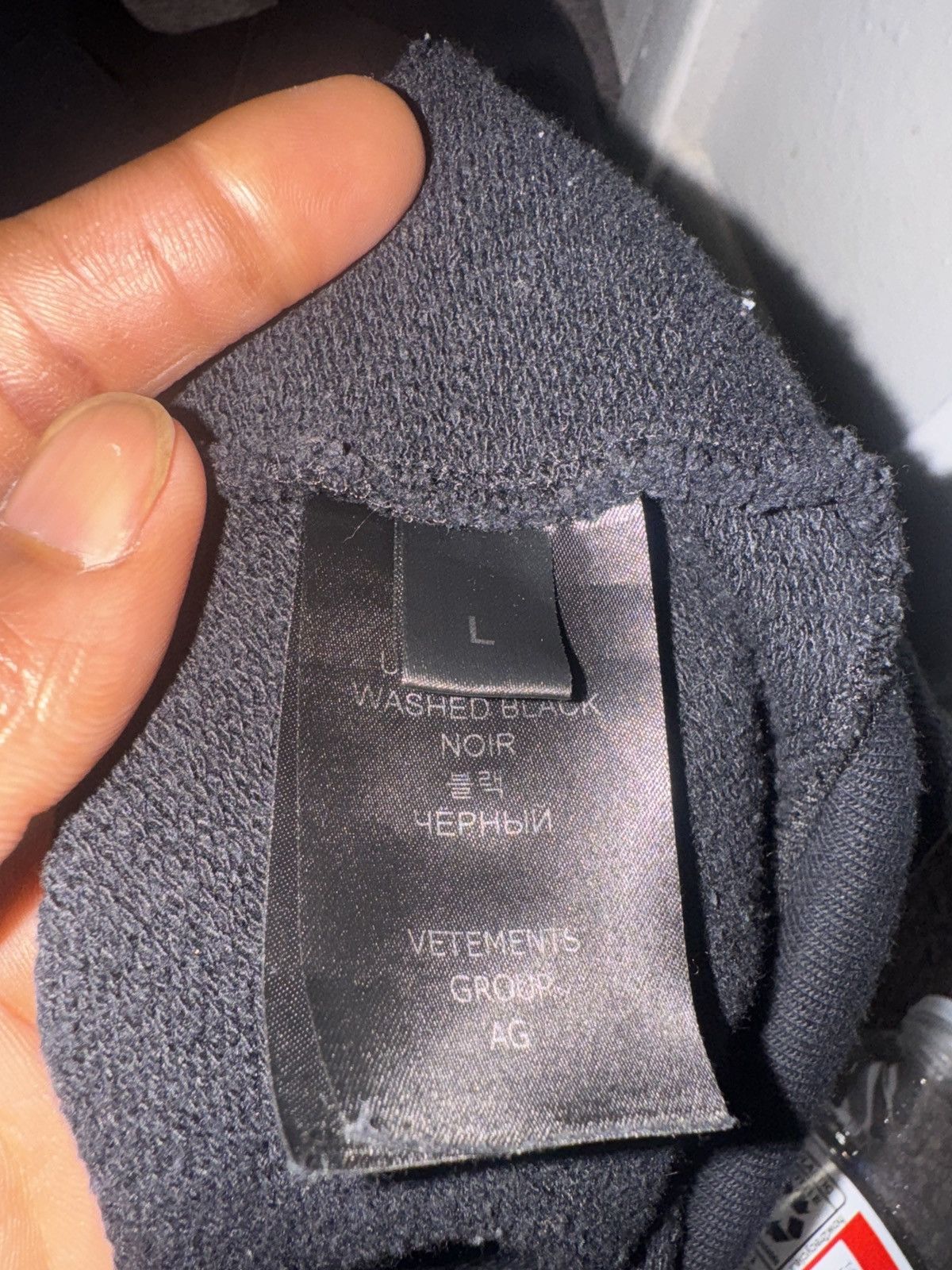 Vetements Vetements only fans hoodie Size US L / EU 52-54 / 3 - 7 Thumbnail