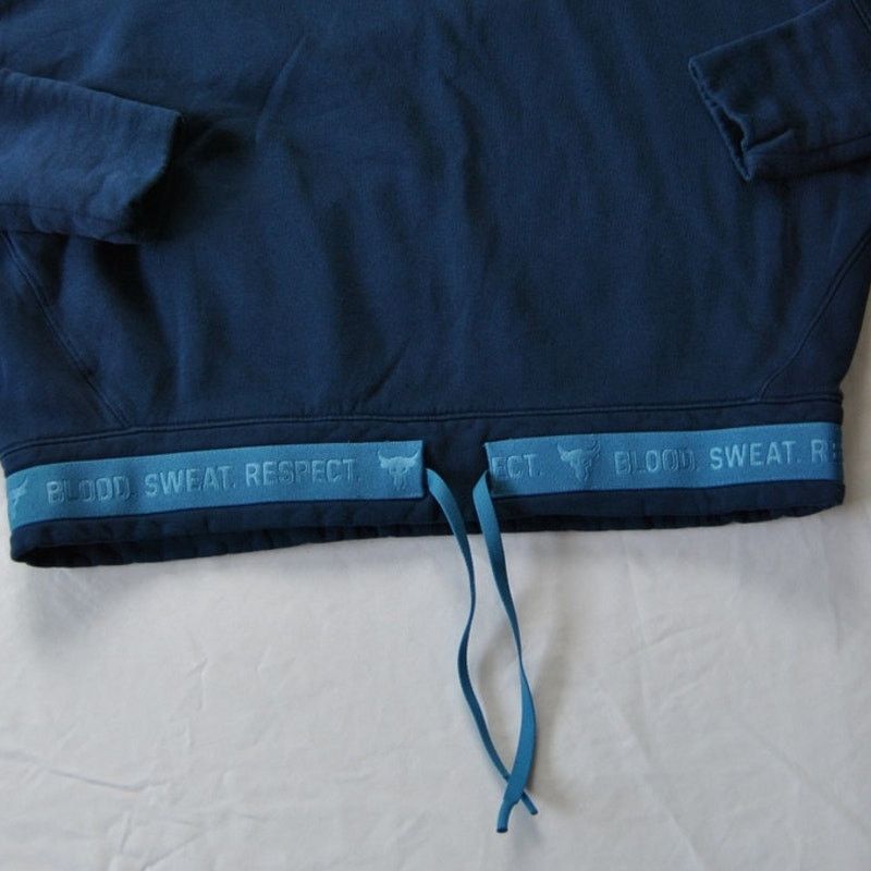 Under Armour Project Rock Crop Top Sweater Medium Under Armour Size M / US 6-8 / IT 42-44 - 3 Thumbnail