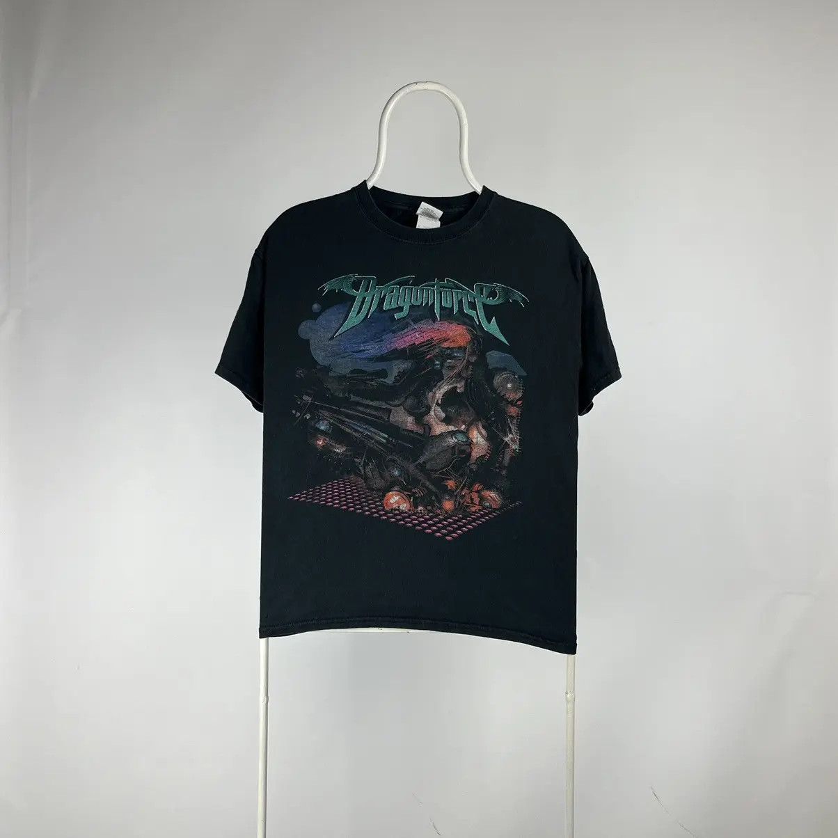 Band Tees Vintage Dragonforce Tshirt 2000s rock band size Medium Size US M / EU 48-50 / 2 - 1 Thumbnail