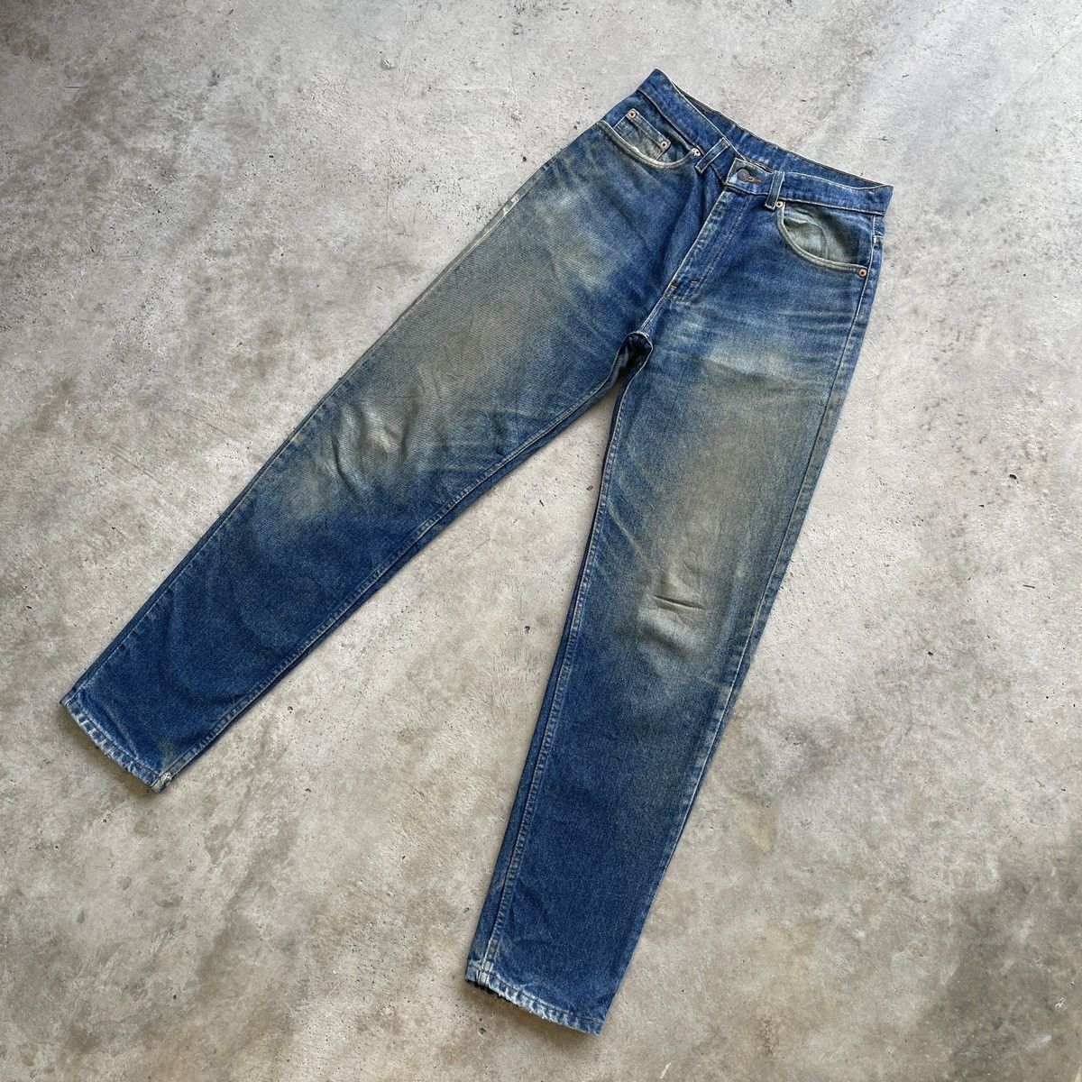 Levi's Vintage Clothing Vintage Levi’s 610 Rusty Jeans Faded Denim Pants W29x33 Size US 29 - 2 Thumbnail