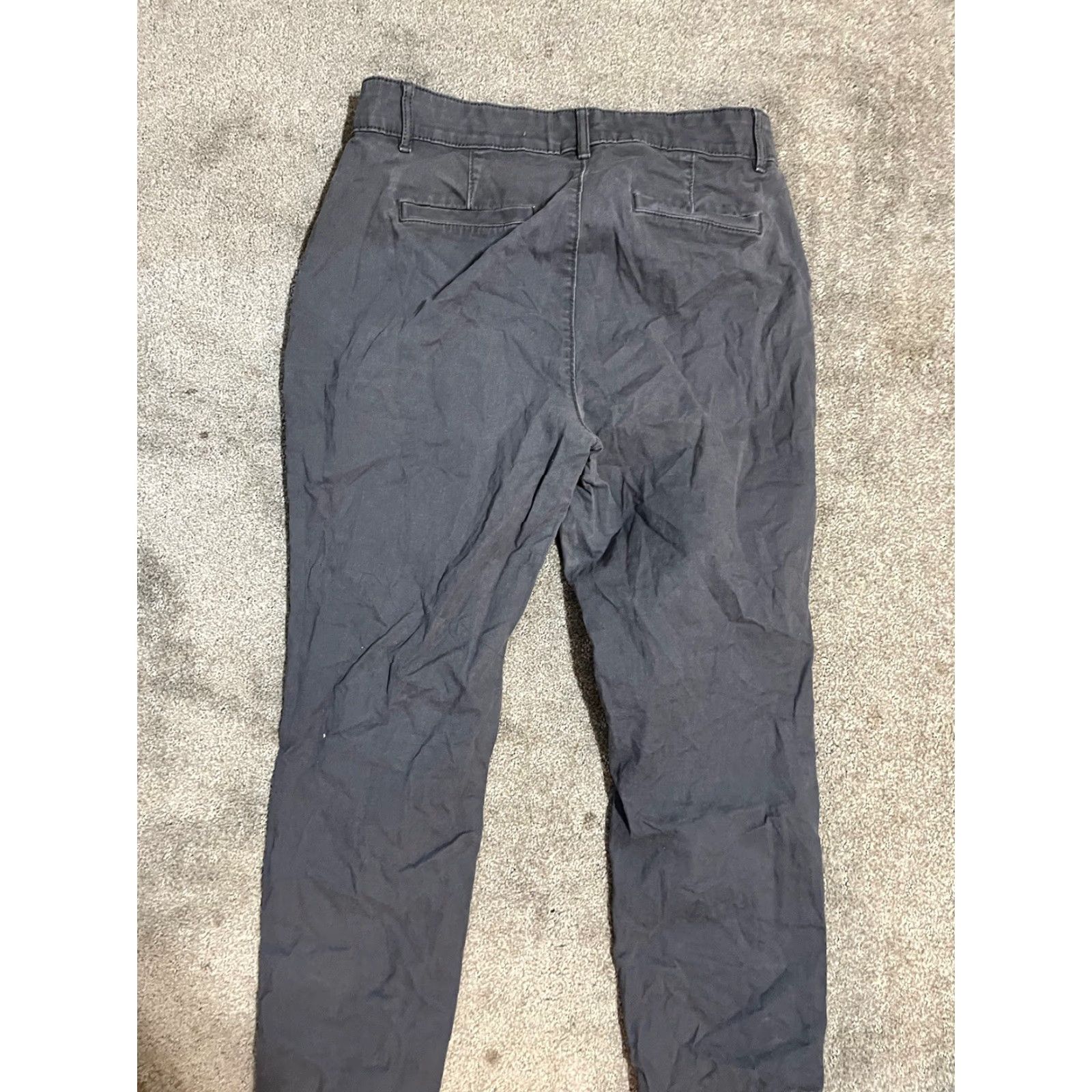 Ann Taylor Ann Taylor Jeans Womens 6 Regular Gray Denim Ankle Stretch 5-Pocket Inseam 23.5" Size 28" / US 6 / IT 42 - 3 Thumbnail