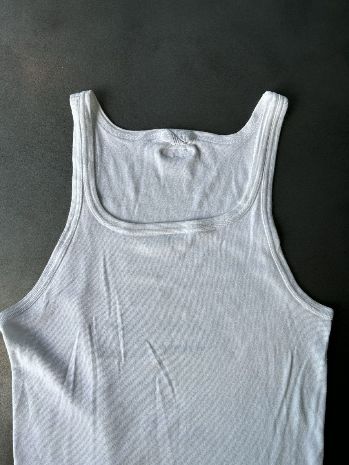 Calvin Klein Streetwear Vintage Y2K Calvin Klein Tank Top Branded White Wife Beater Undershi Grailed