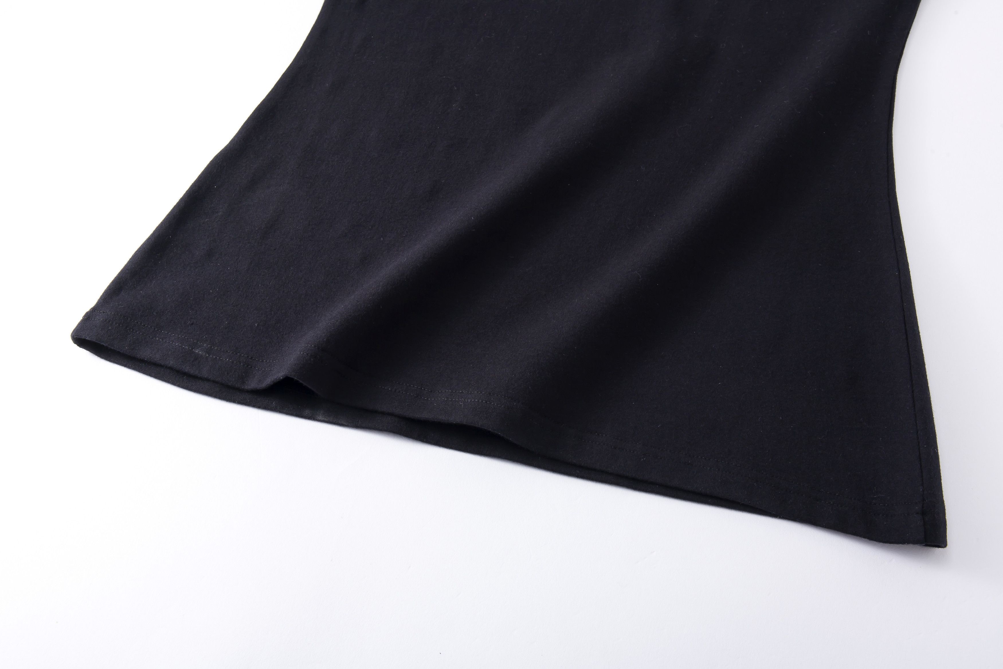 Other Black T shirt off shoulder embroidery vintage style Size S / US 4 / IT 40 - 6 Thumbnail