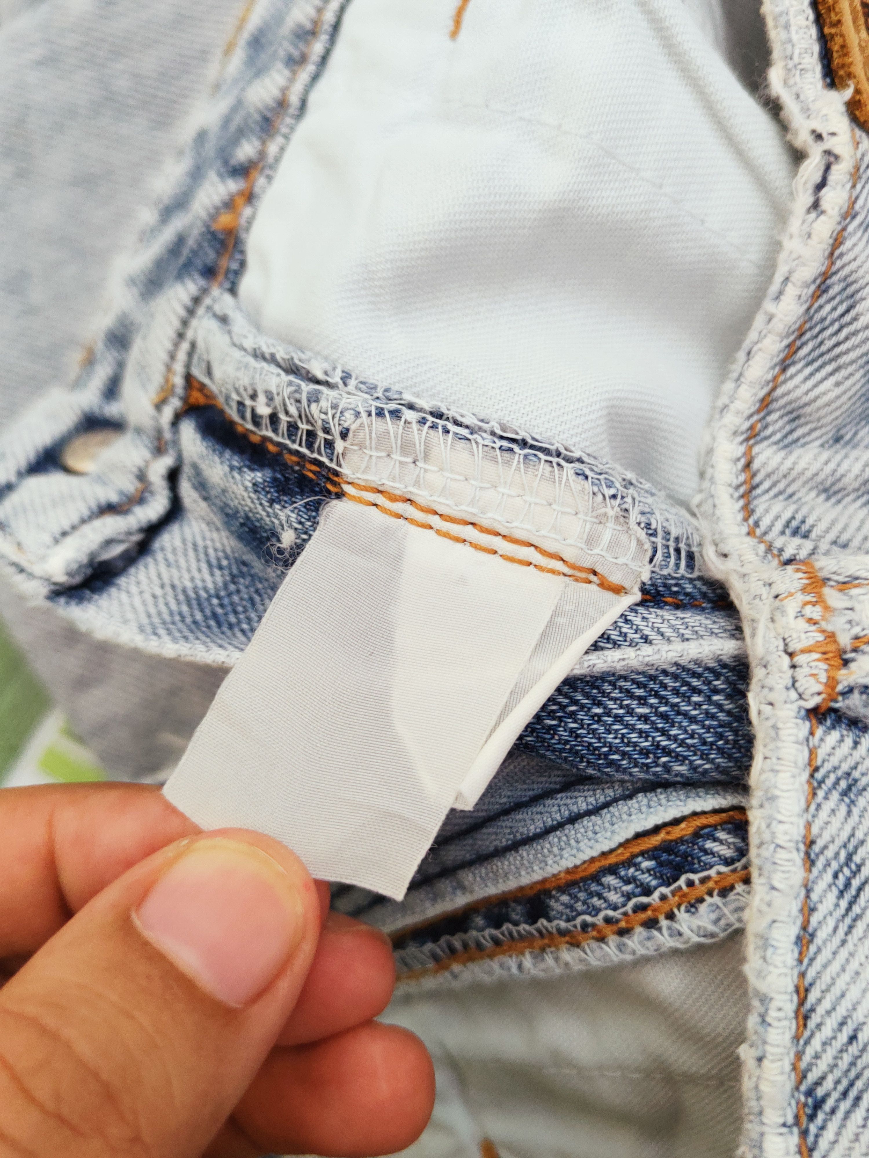 Japanese Brand Bobson Blue Distressed Ripped Jeans #W700 Size US 30 / EU 46 - 15 Thumbnail