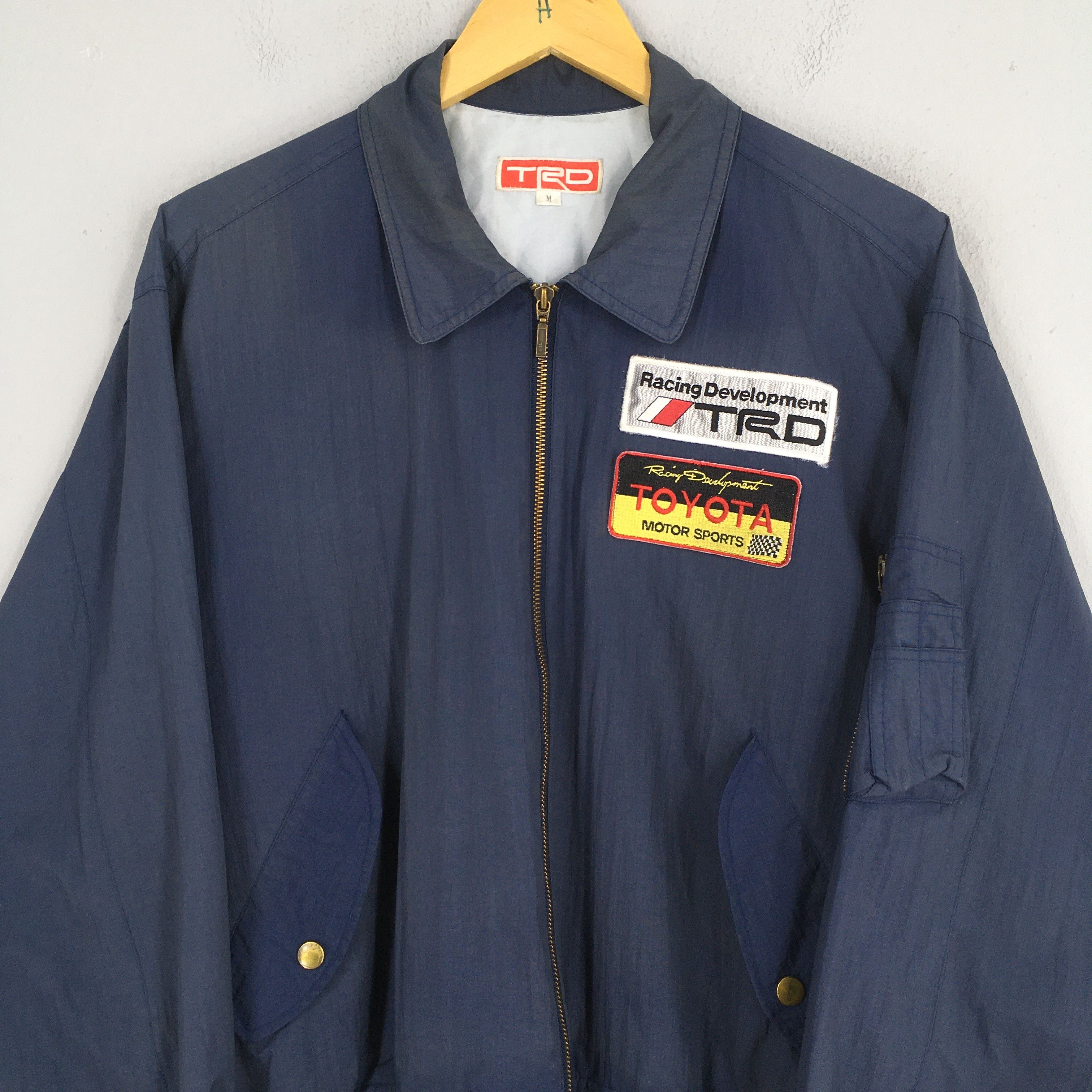 Japanese Brand Vintage Toyota TRD Motorsport Racing Car Jacket M Size US M / EU 48-50 / 2 - 2 Thumbnail