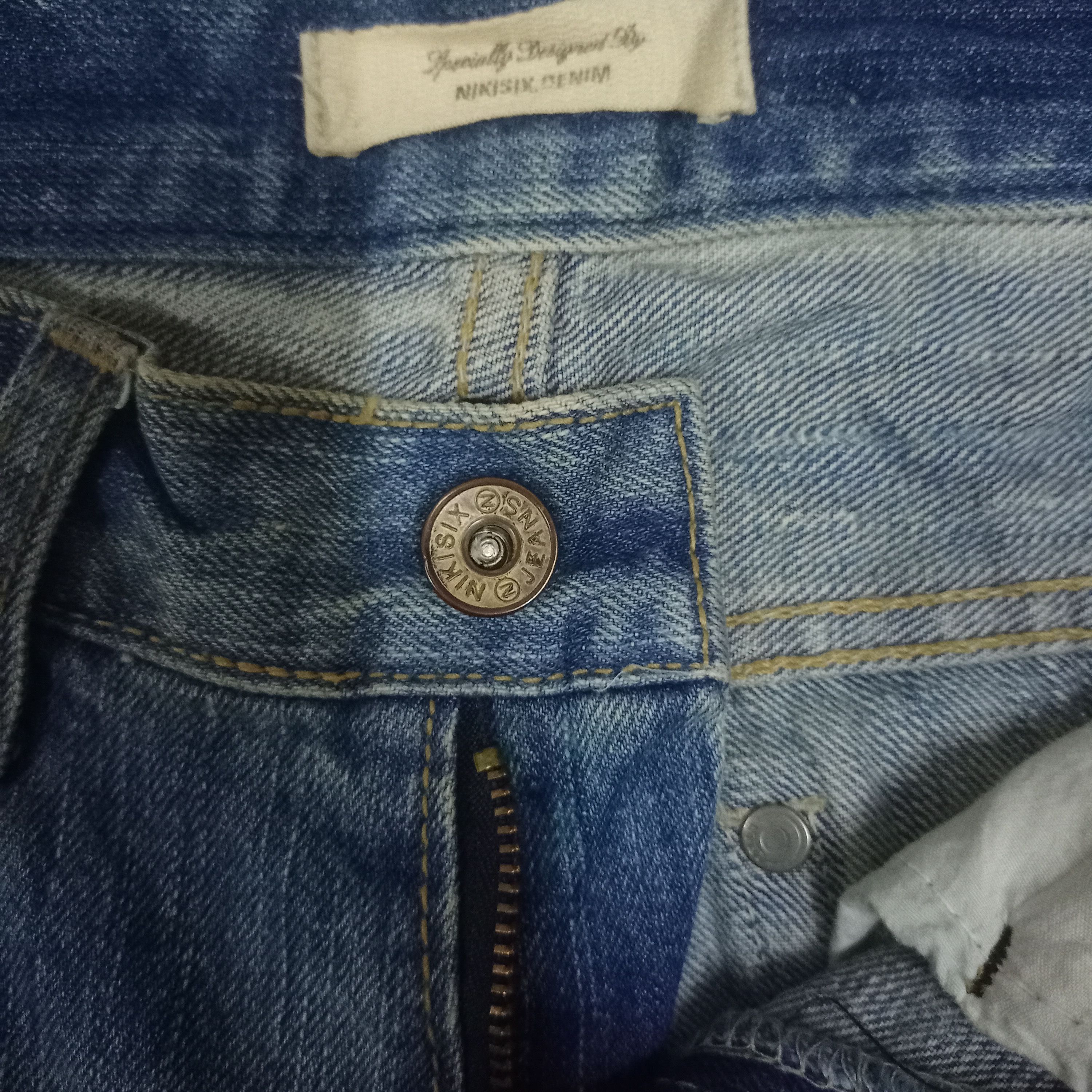 Japanese Brand Vintage Japanese Brand Acid Wash Style Loose Jeans Size US 30 / EU 46 - 3 Thumbnail