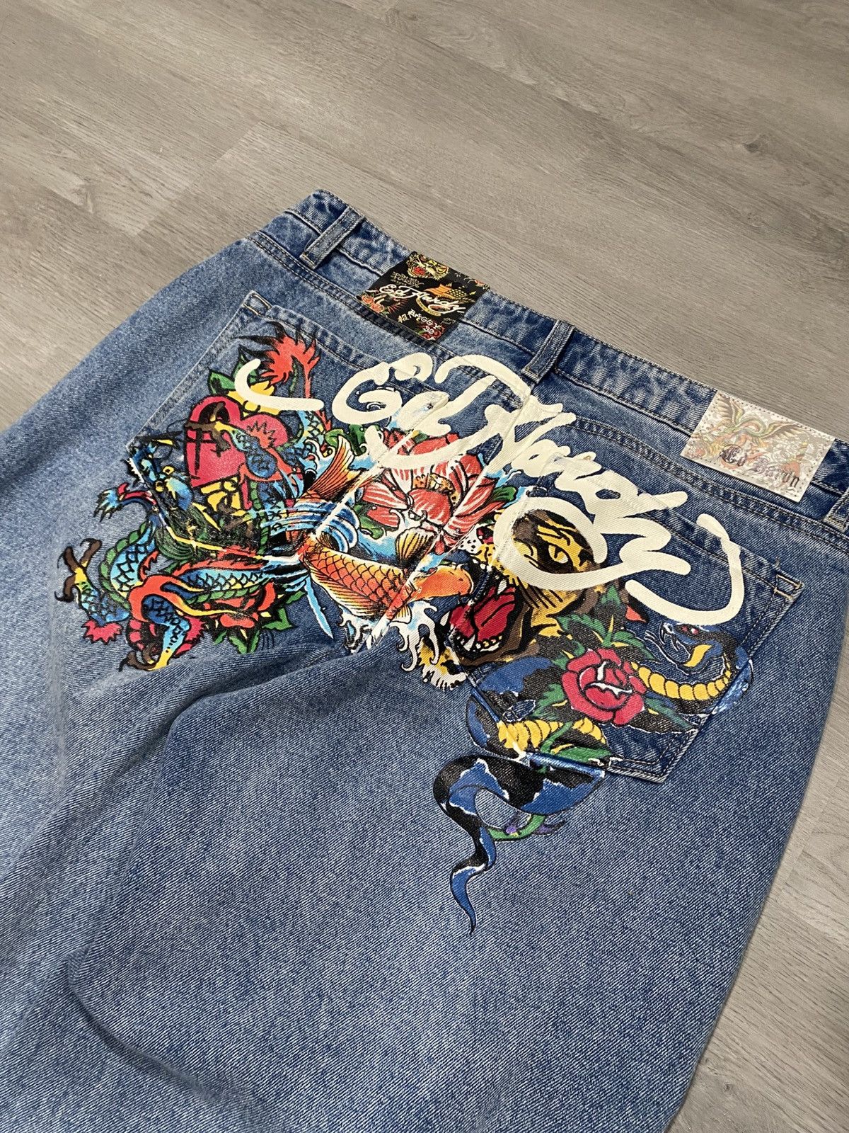 Ed Hardy Ed Hardy Womens Jeans Size 32" / US 10 / IT 46 - 1 Thumbnail