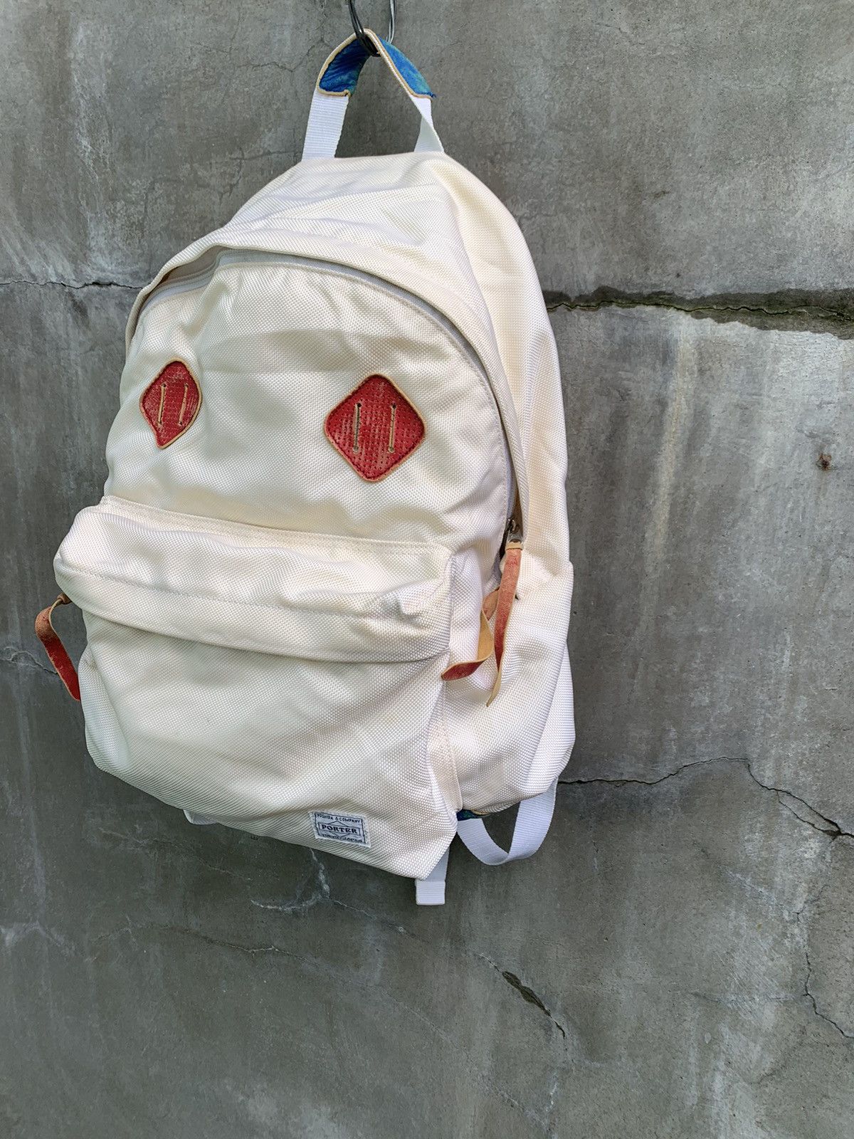 Head Porter Cream Nylon Backpack Size ONE SIZE - 2 Thumbnail