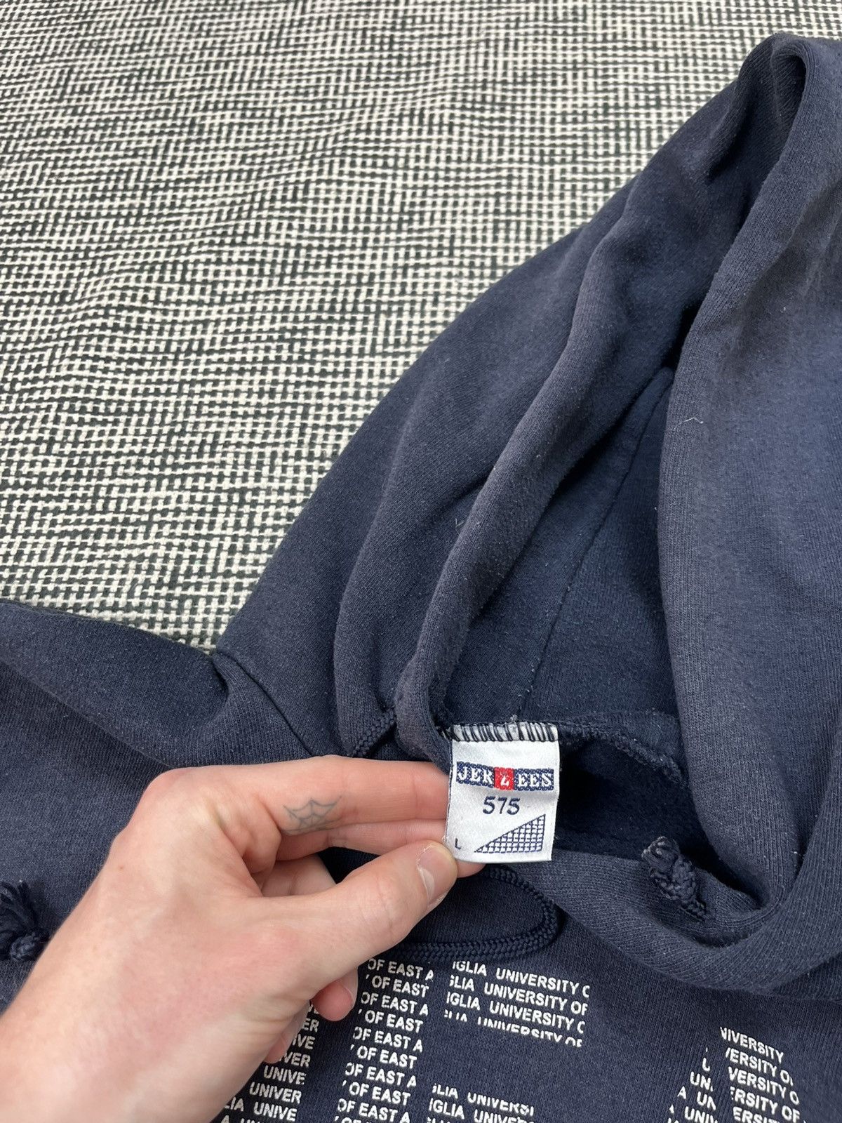 Vintage 90s university of East Anglia UEA vintage hoodie Russell Size US L / EU 52-54 / 3 - 3 Thumbnail