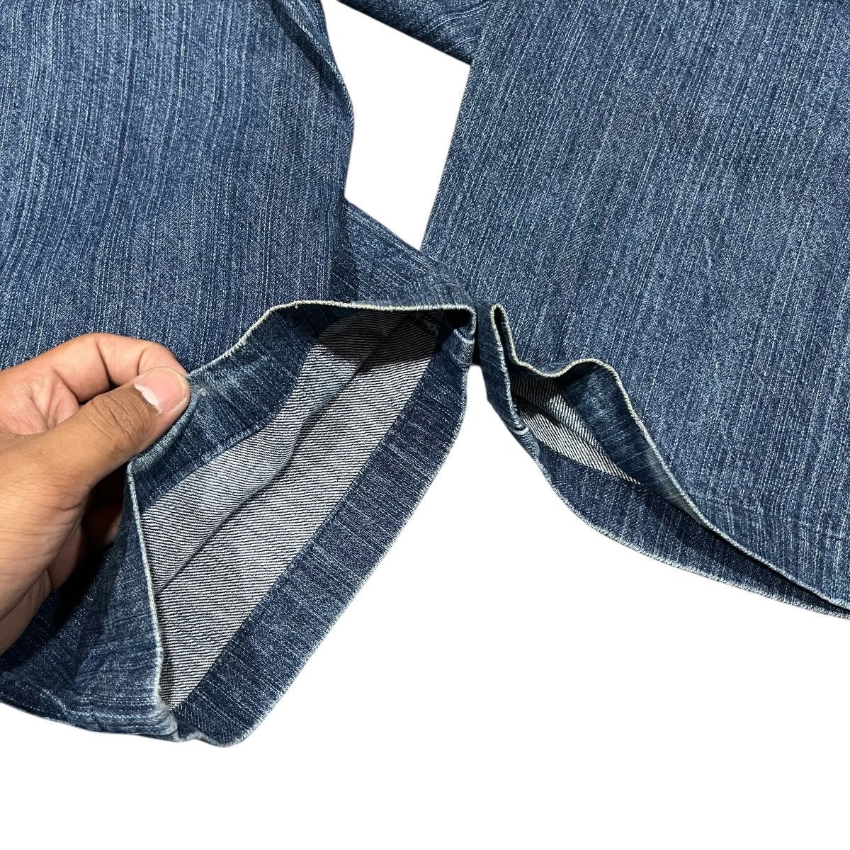 MCM Vintage Barrel Denim Blue Washed Size US 36 / EU 52 - 11 Thumbnail
