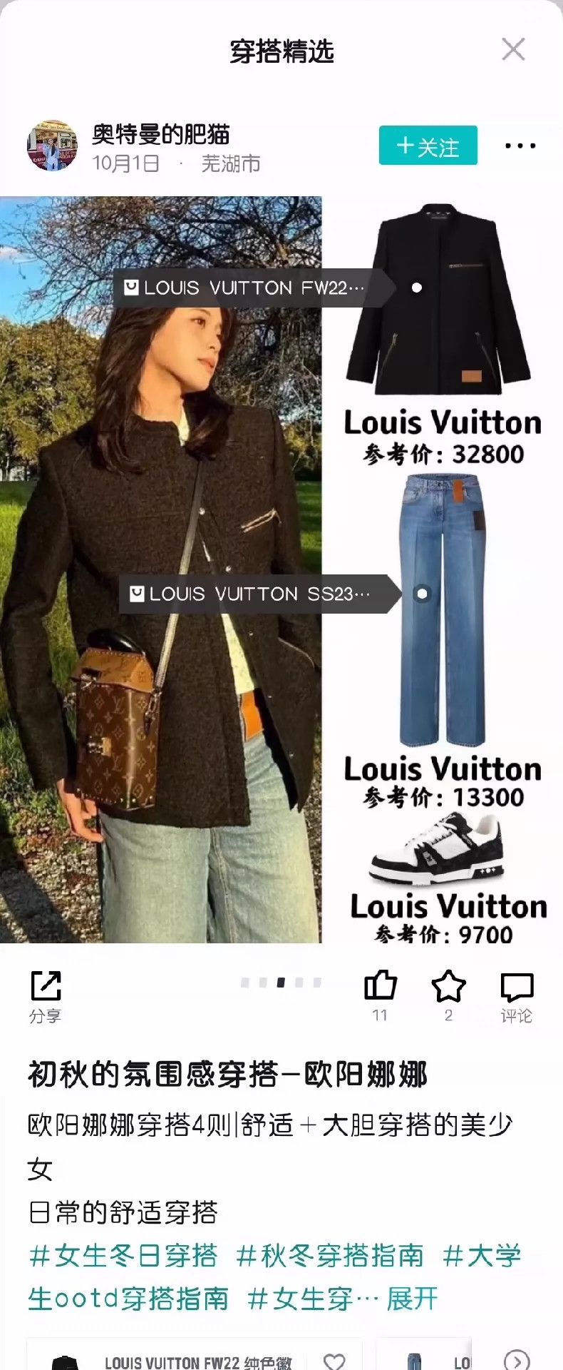 Louis Vuitton louis vuitton Solid logo applique concealed snap jacket 25 Size M / US 6-8 / IT 42-44 - 8 Thumbnail